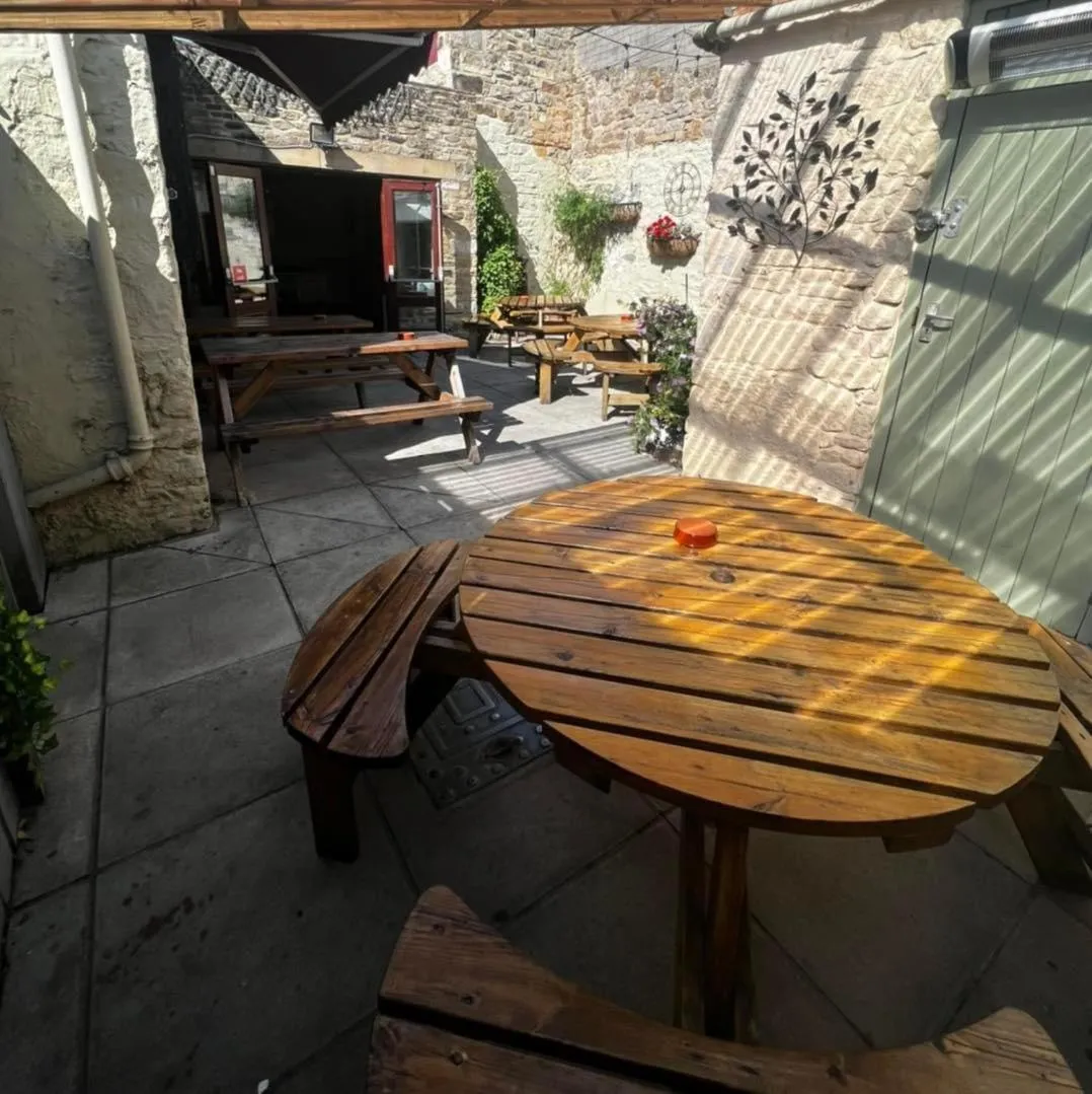 Patio in The Cricketers Arms