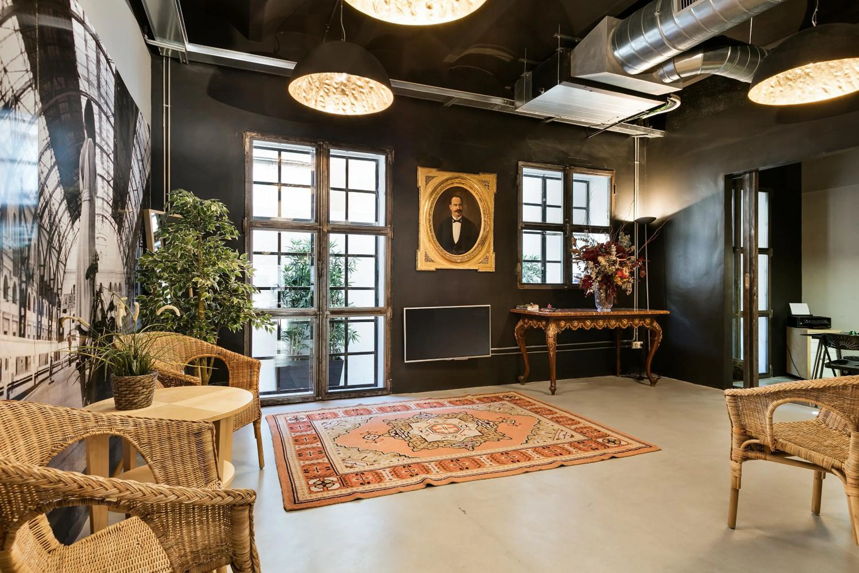 Lobby or reception in Fira Apartments by gaiarooms