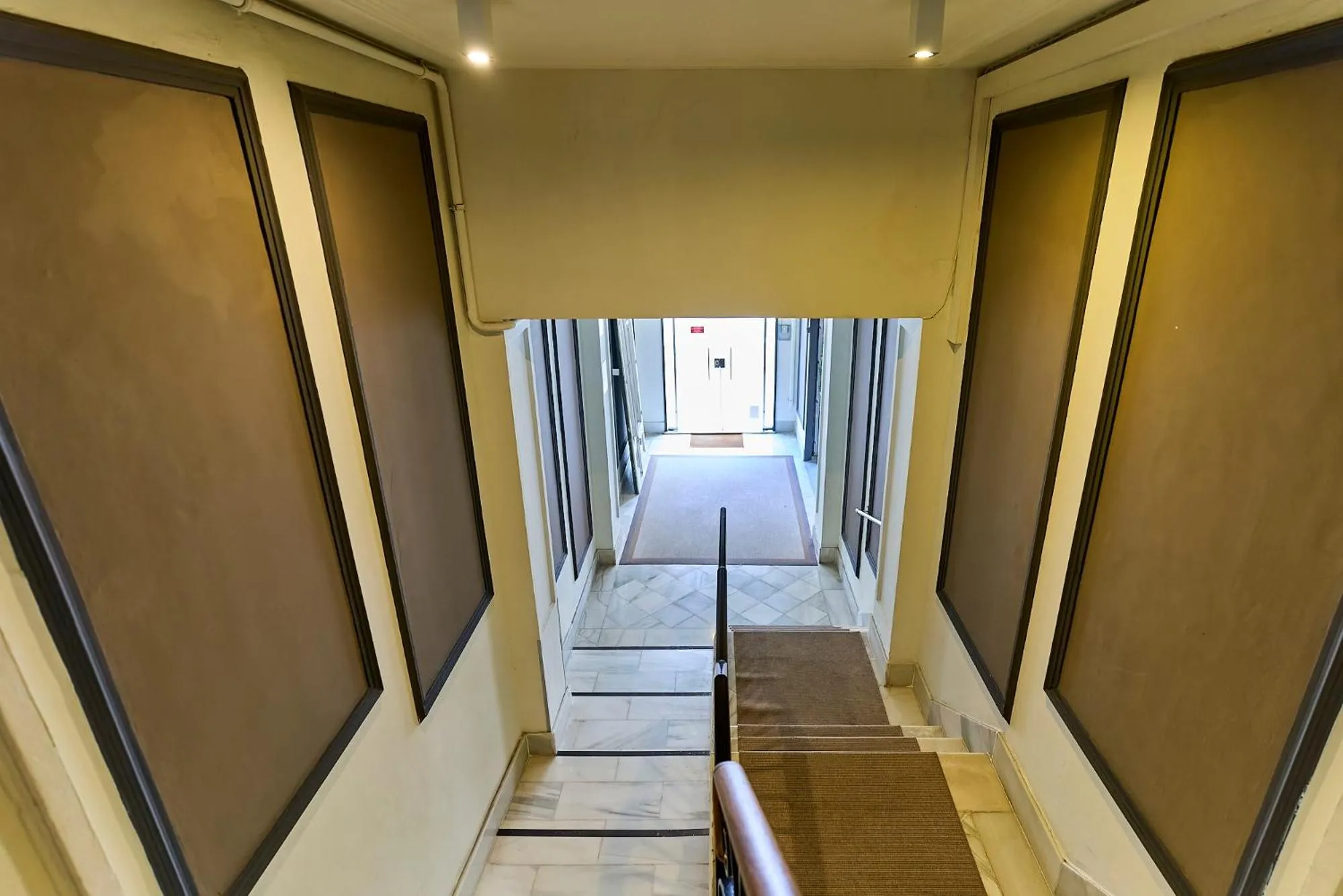 Property building, Bed in Fira Apartments by gaiarooms