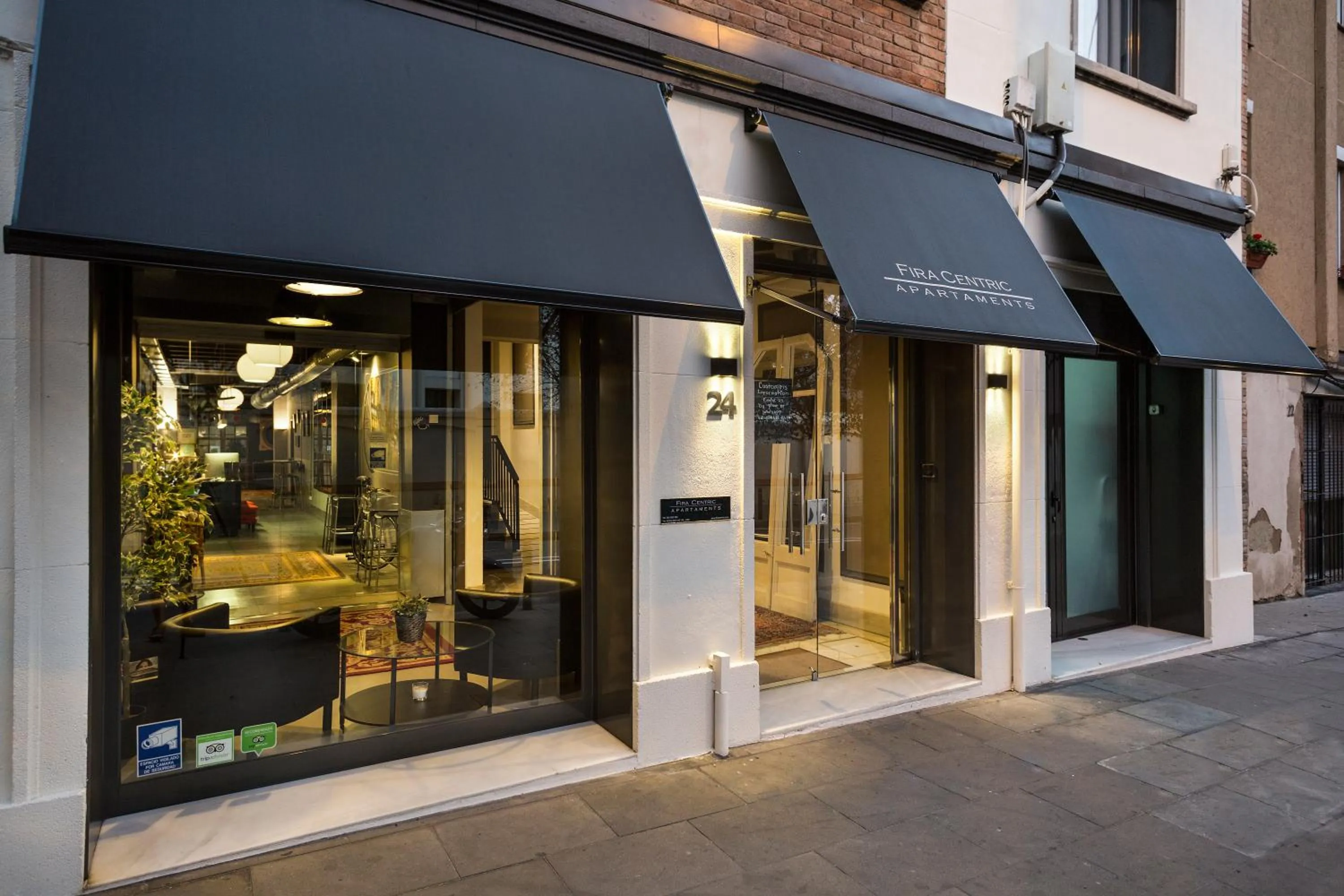 Facade/entrance in Fira Apartments by gaiarooms