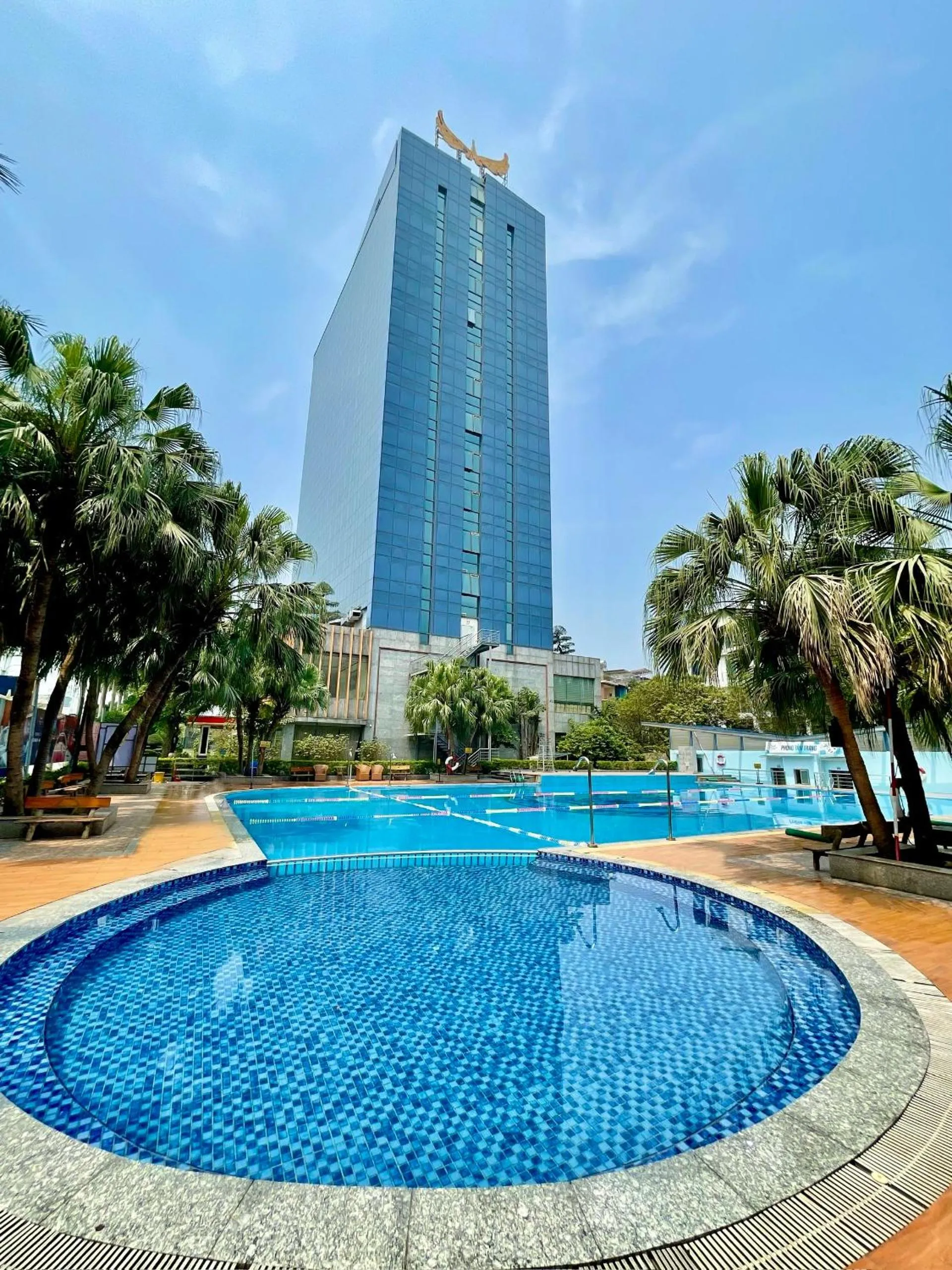 Property building in Muong Thanh Grand Xa La Hotel