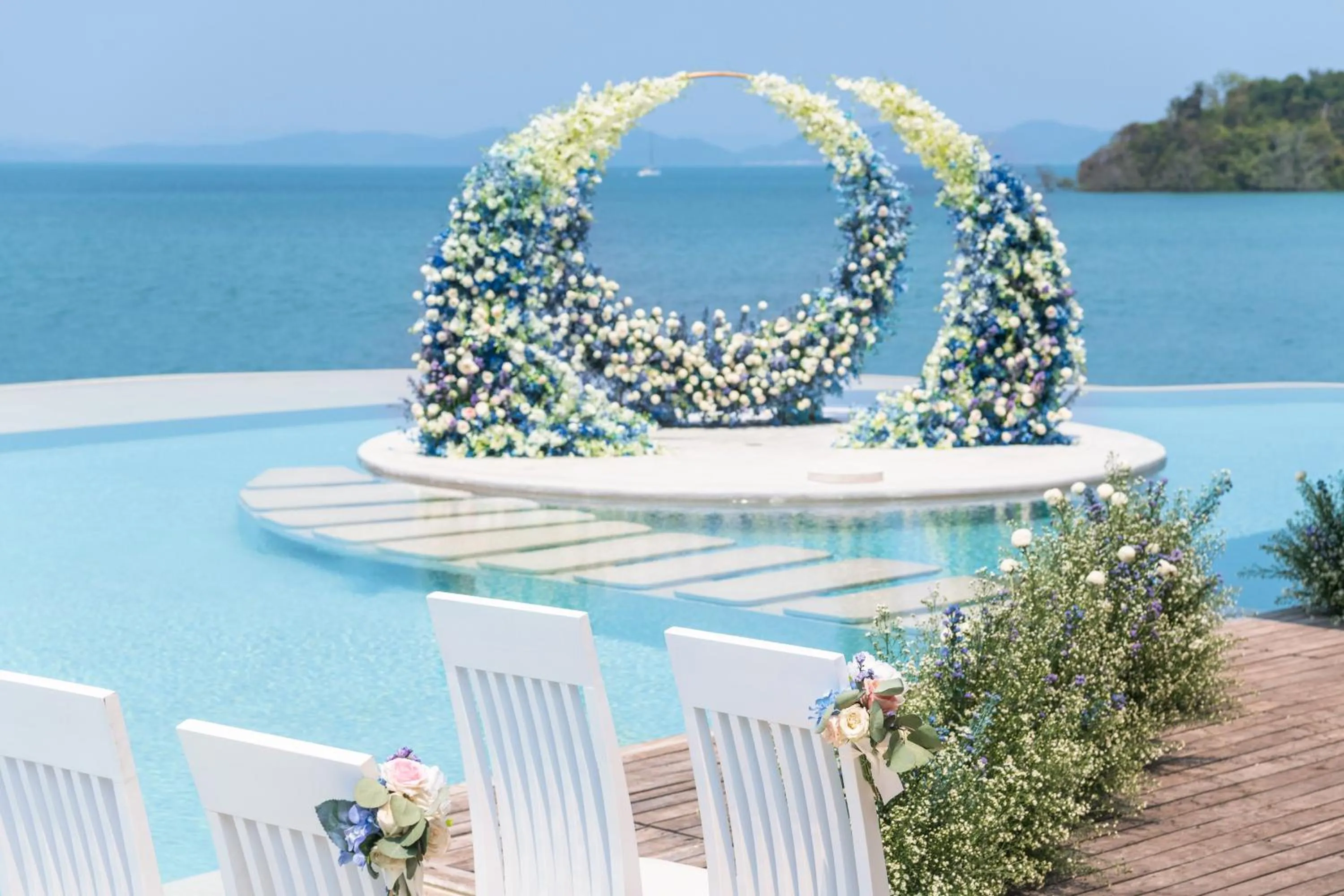 Swimming pool in The Naka Island, a Luxury Collection Resort & Spa, Phuket