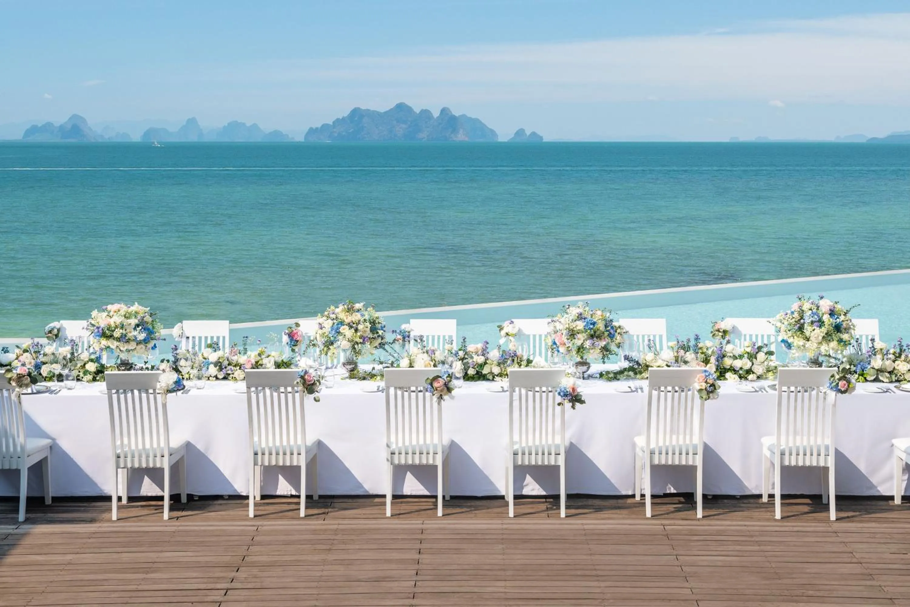 Swimming pool in The Naka Island, a Luxury Collection Resort & Spa, Phuket