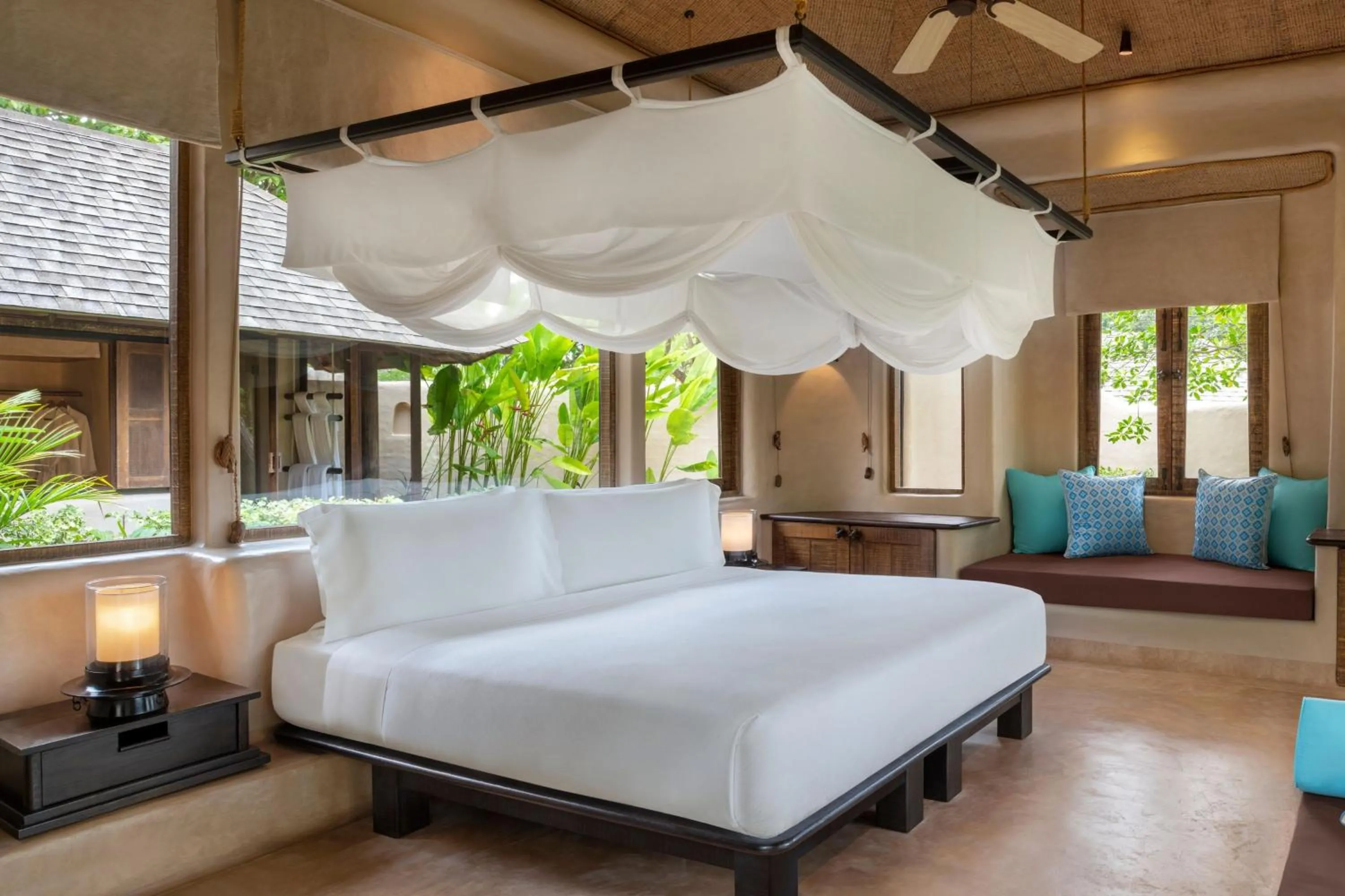 Bedroom, Bed in The Naka Island, a Luxury Collection Resort & Spa, Phuket
