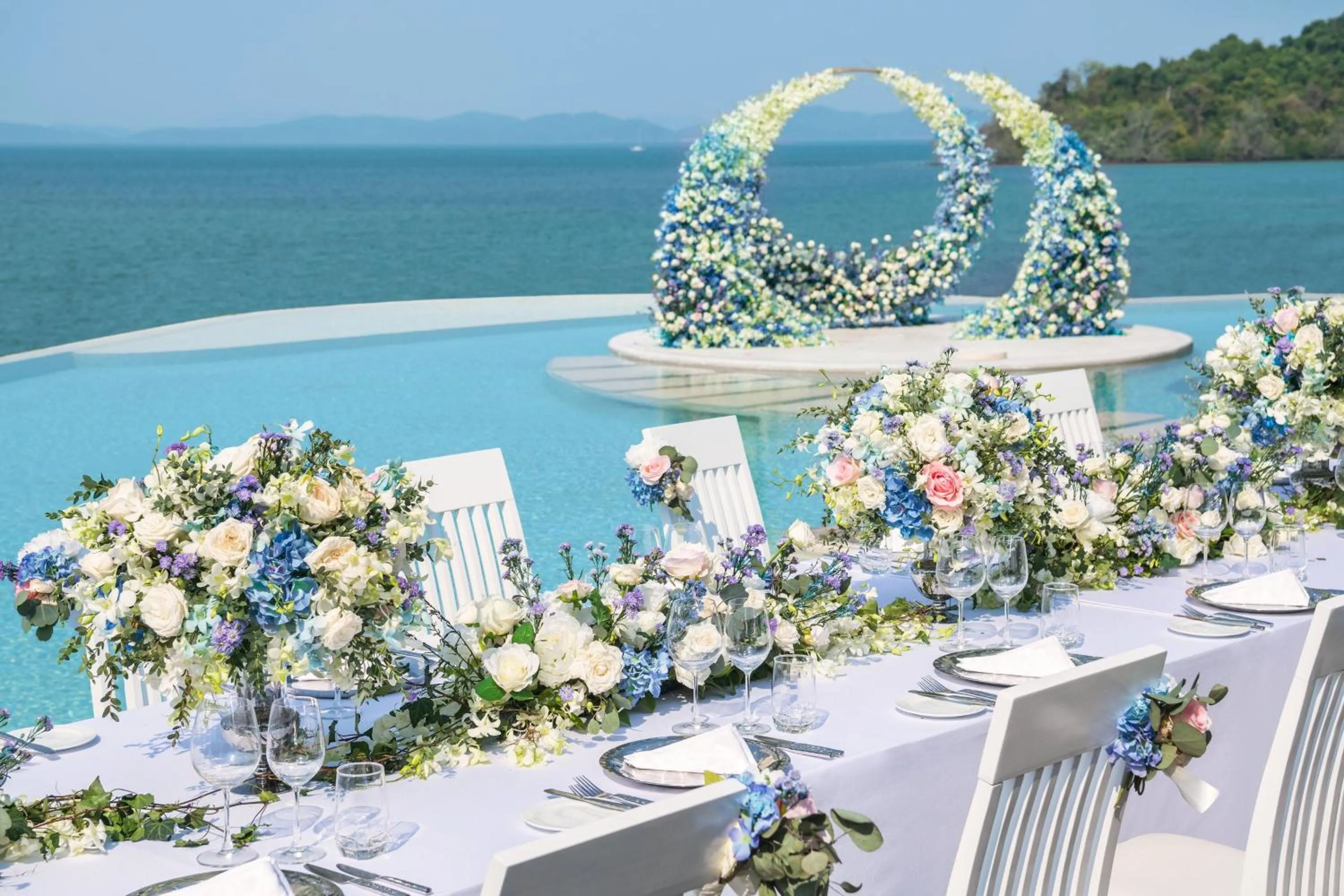 Swimming pool in The Naka Island, a Luxury Collection Resort & Spa, Phuket