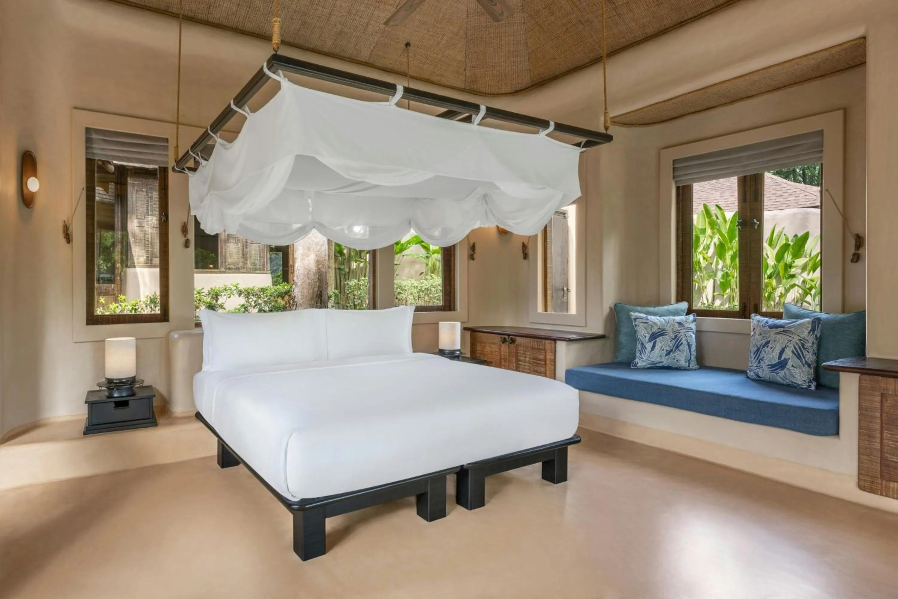 Bedroom, Bed in The Naka Island, a Luxury Collection Resort & Spa, Phuket