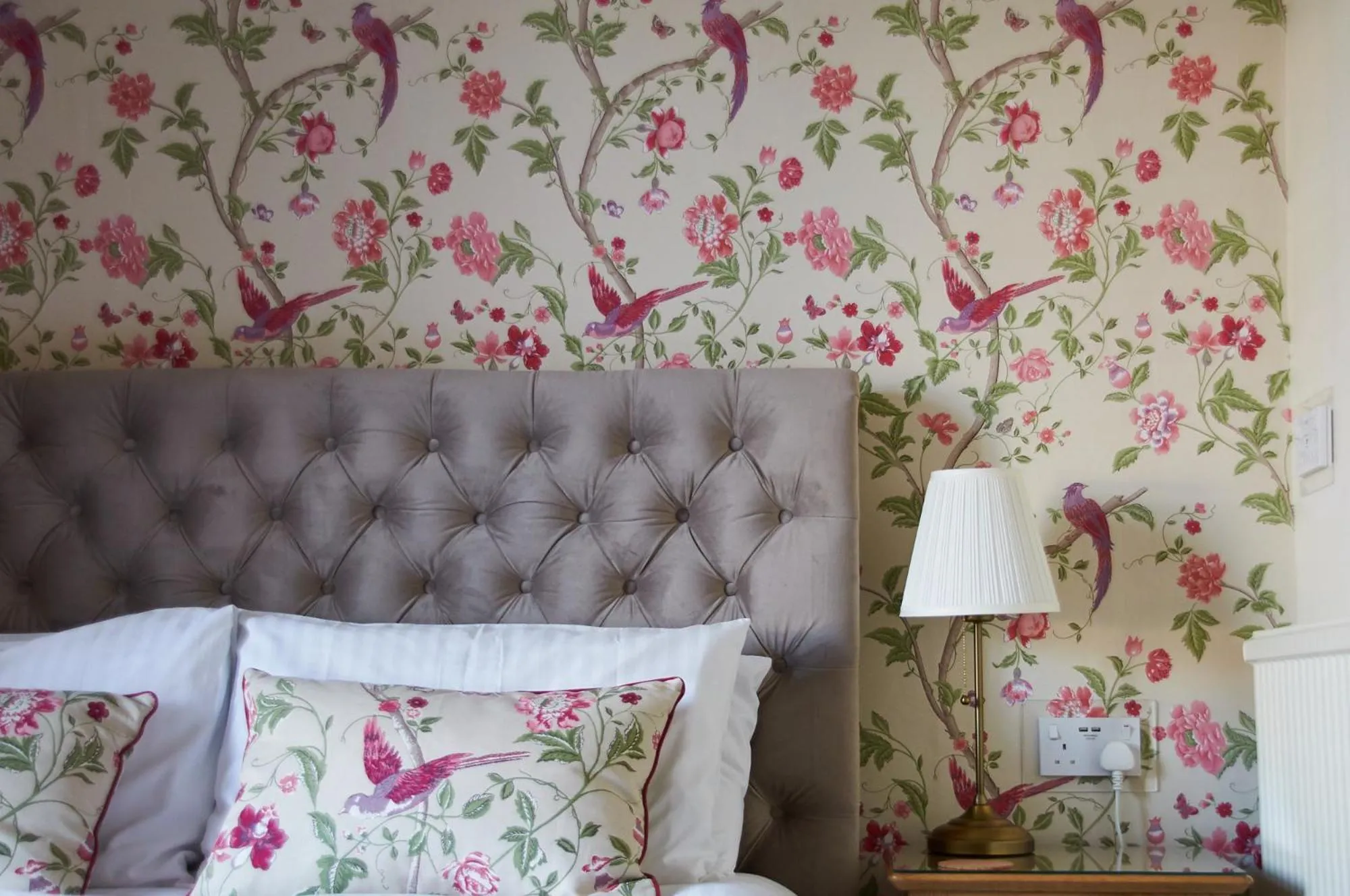 Decorative detail, Bed in Haisthorpe Guest House