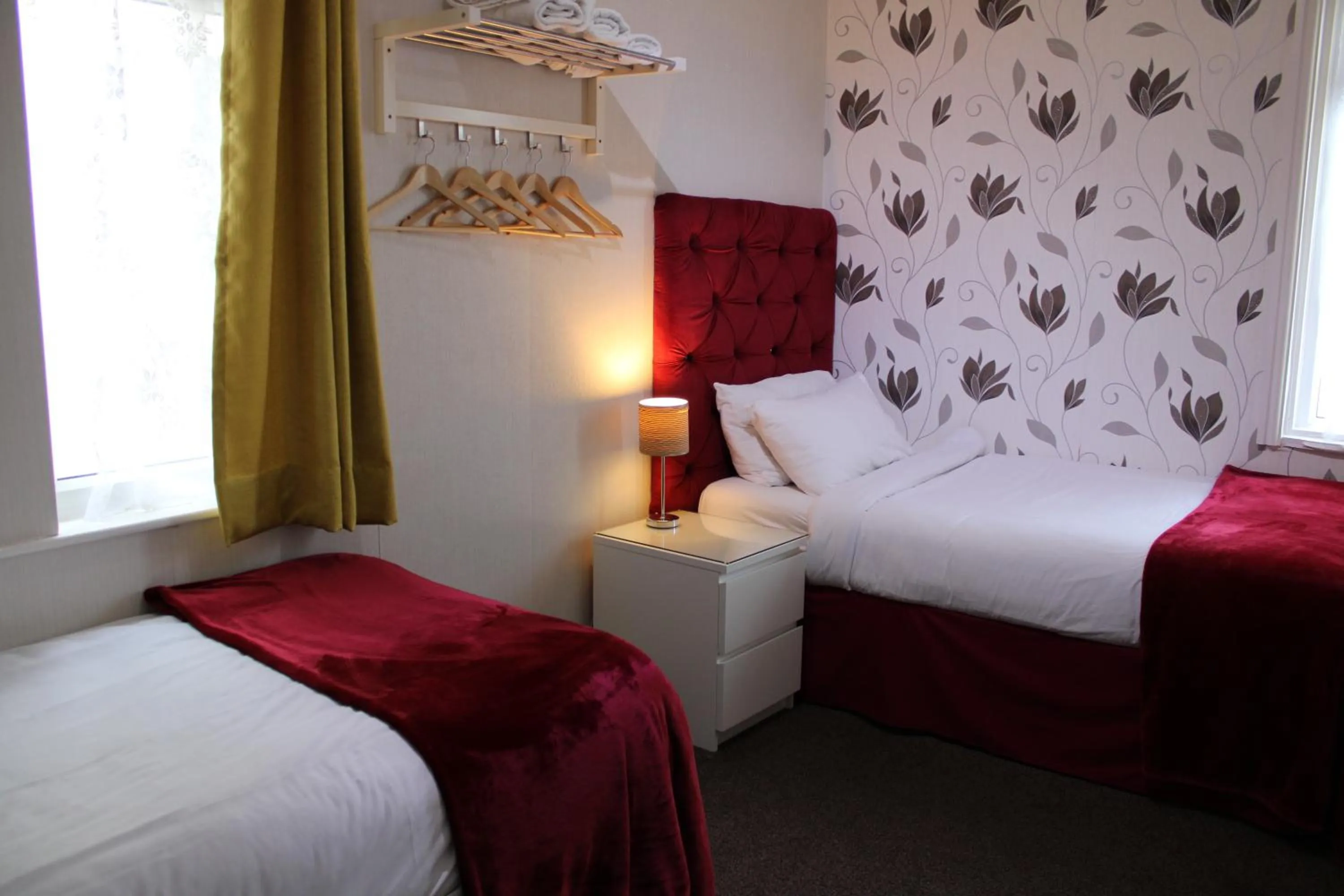 Bed in Mardonia Hotel