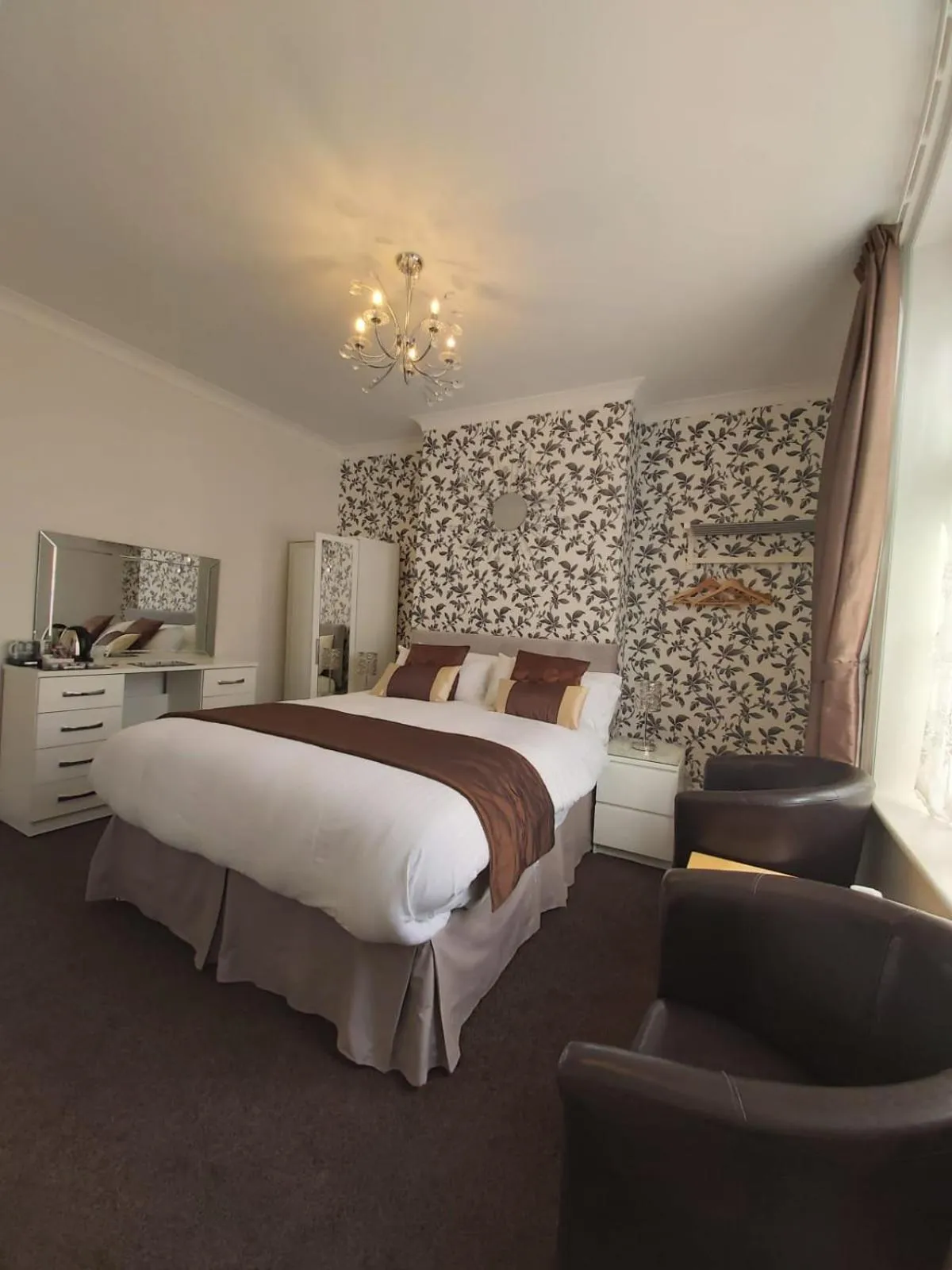 Bed in Mardonia Hotel