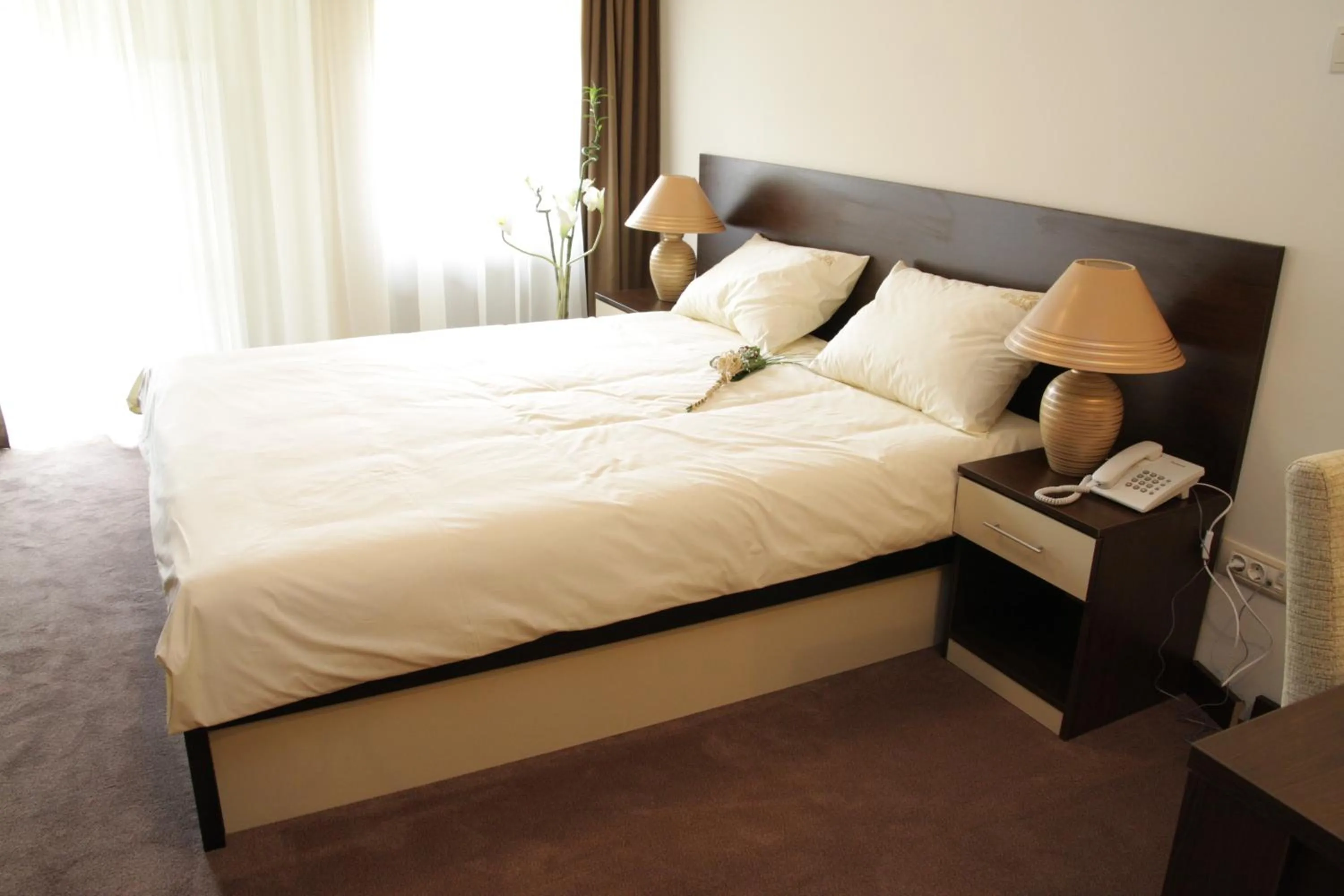 Bed in Hotel Royal Spa