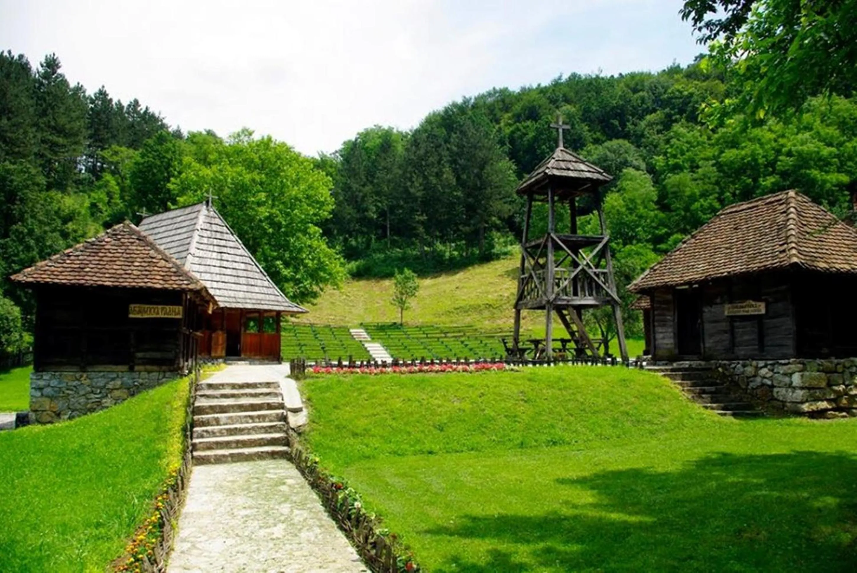 Natural landscape in Hotel Royal Spa