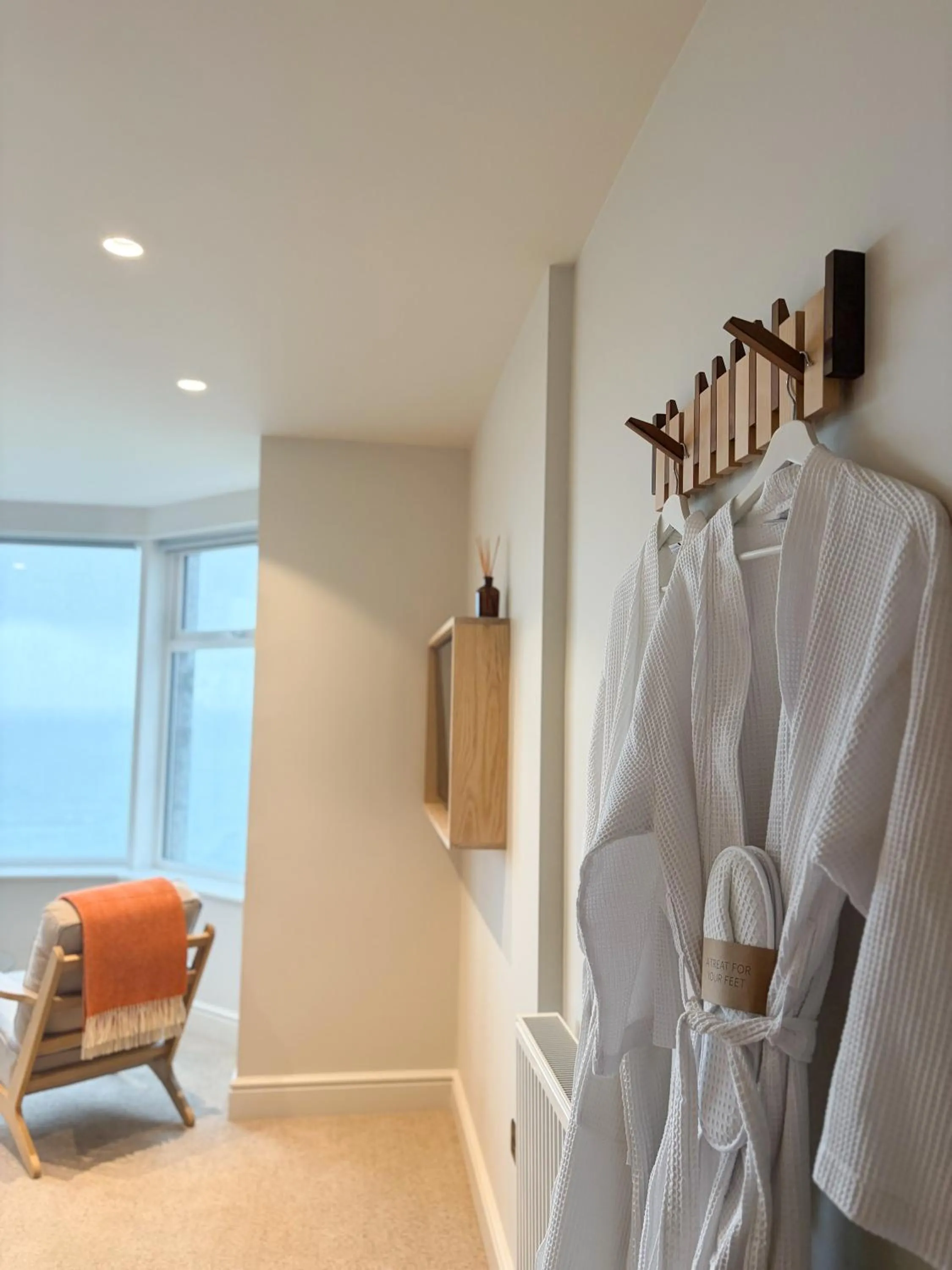 Bedroom in Housel Bay Hotel