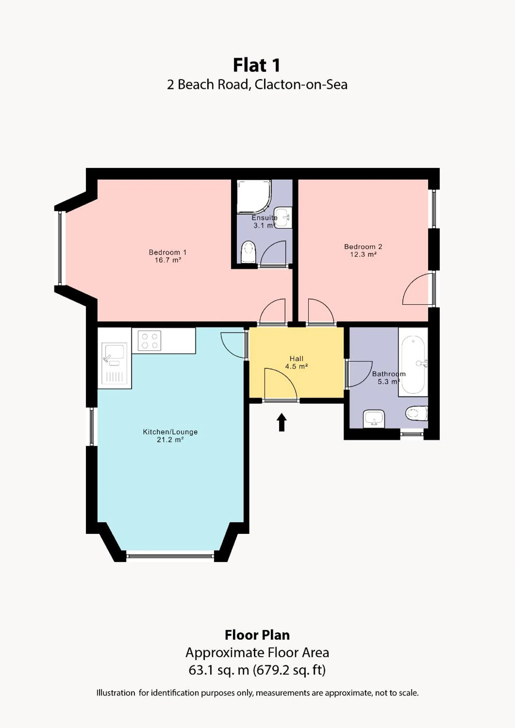 Floor plan in Greyfriars