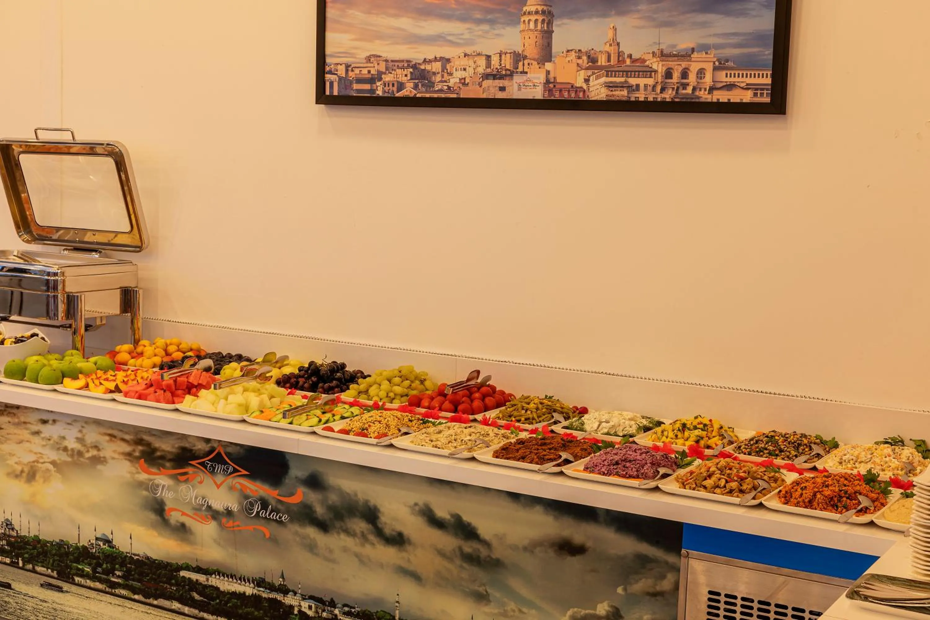 Breakfast in The Magnaura Palace Hotel