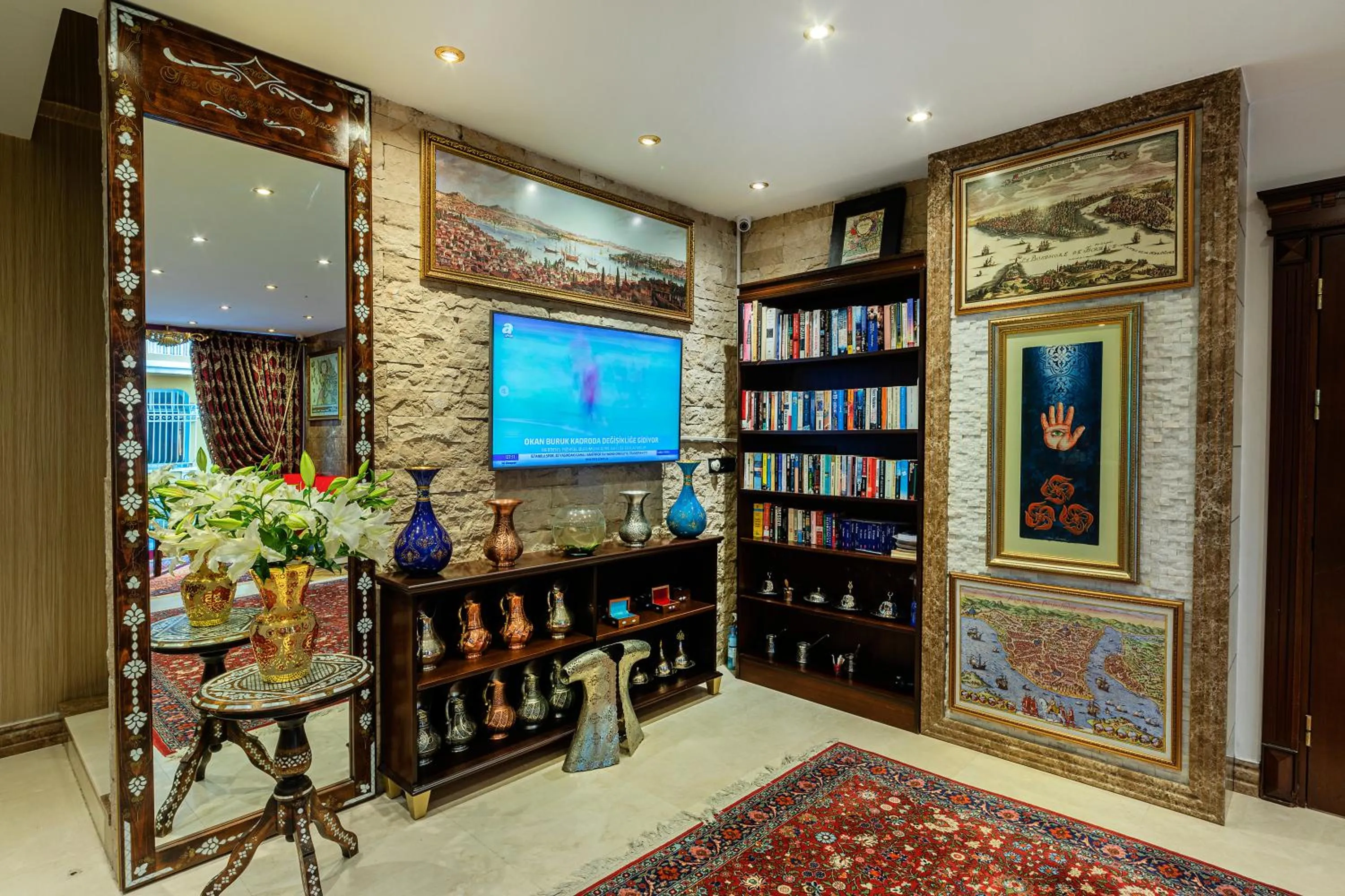 Lobby or reception in The Magnaura Palace Hotel