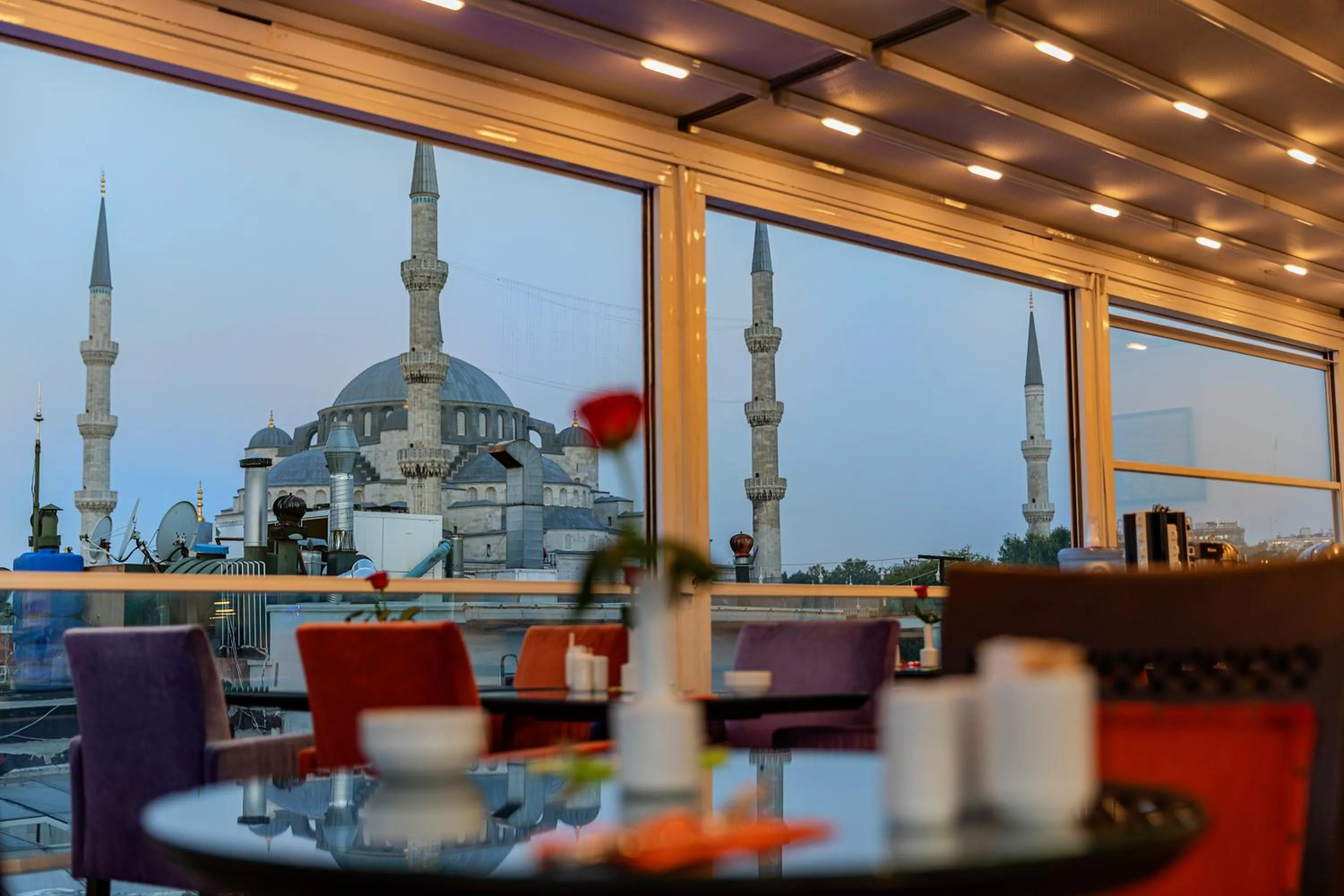 Balcony/Terrace in The Magnaura Palace Hotel