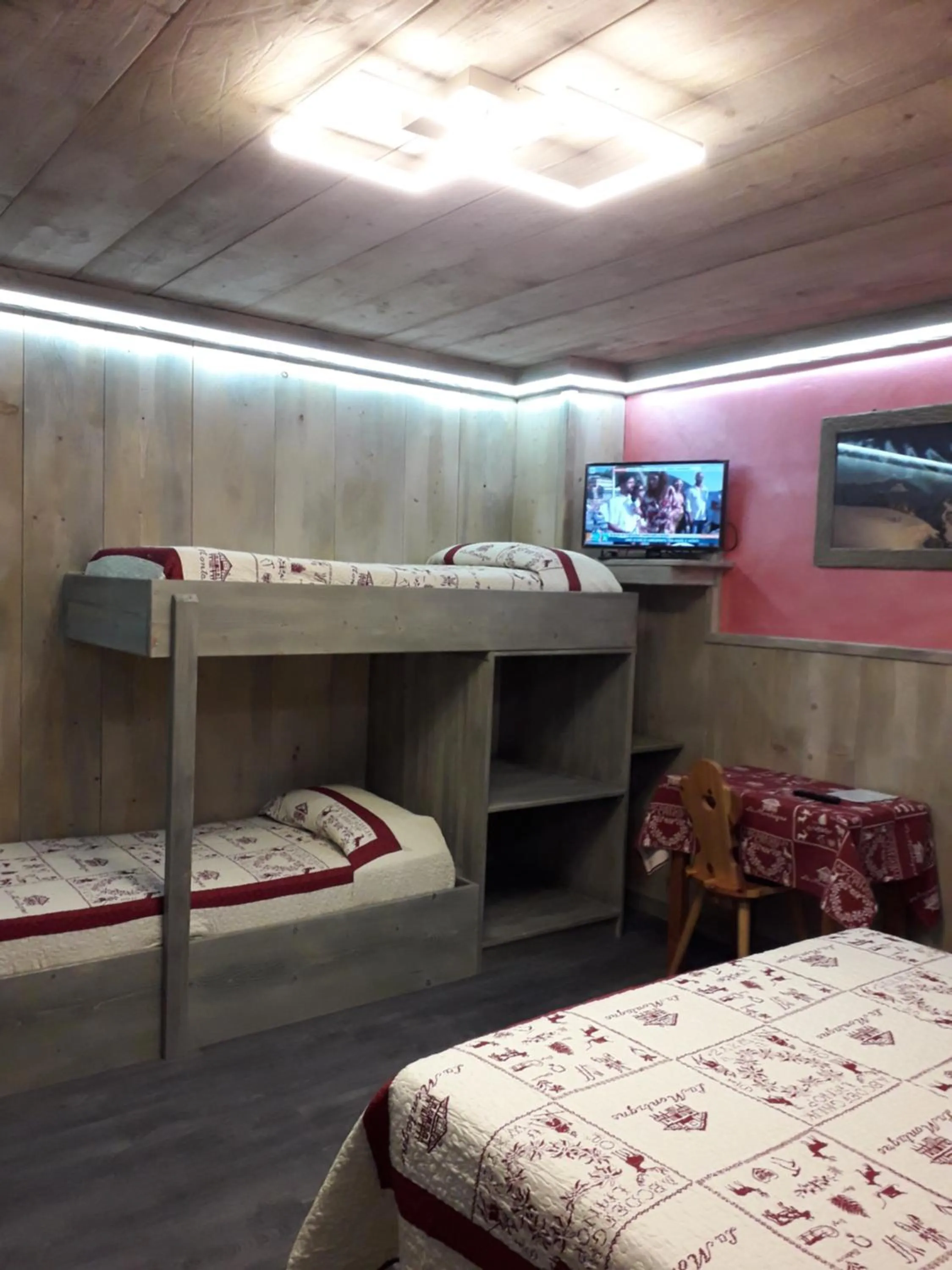 Bed in Hotel Florian