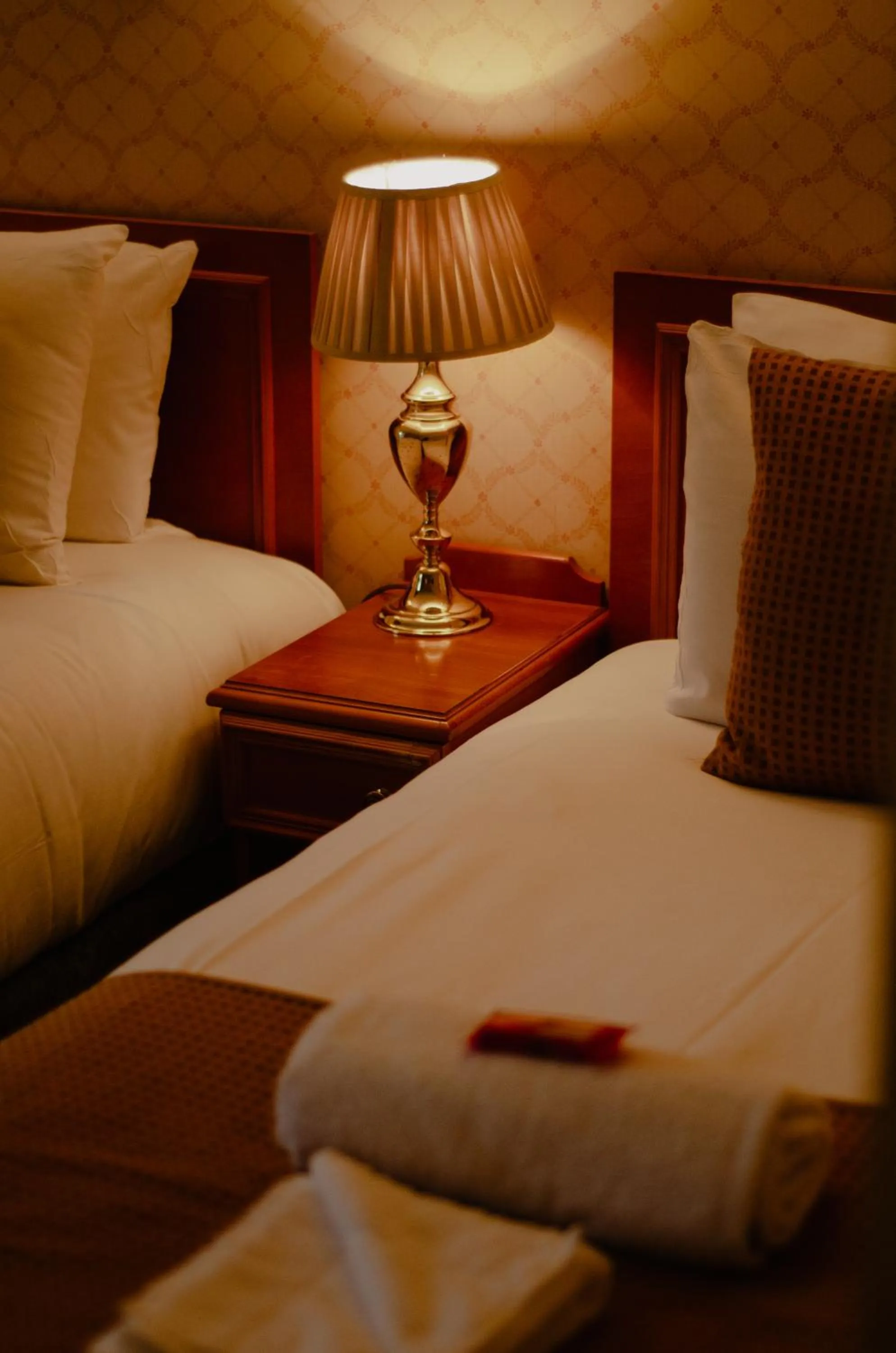 Bed in Howfield Manor Hotel