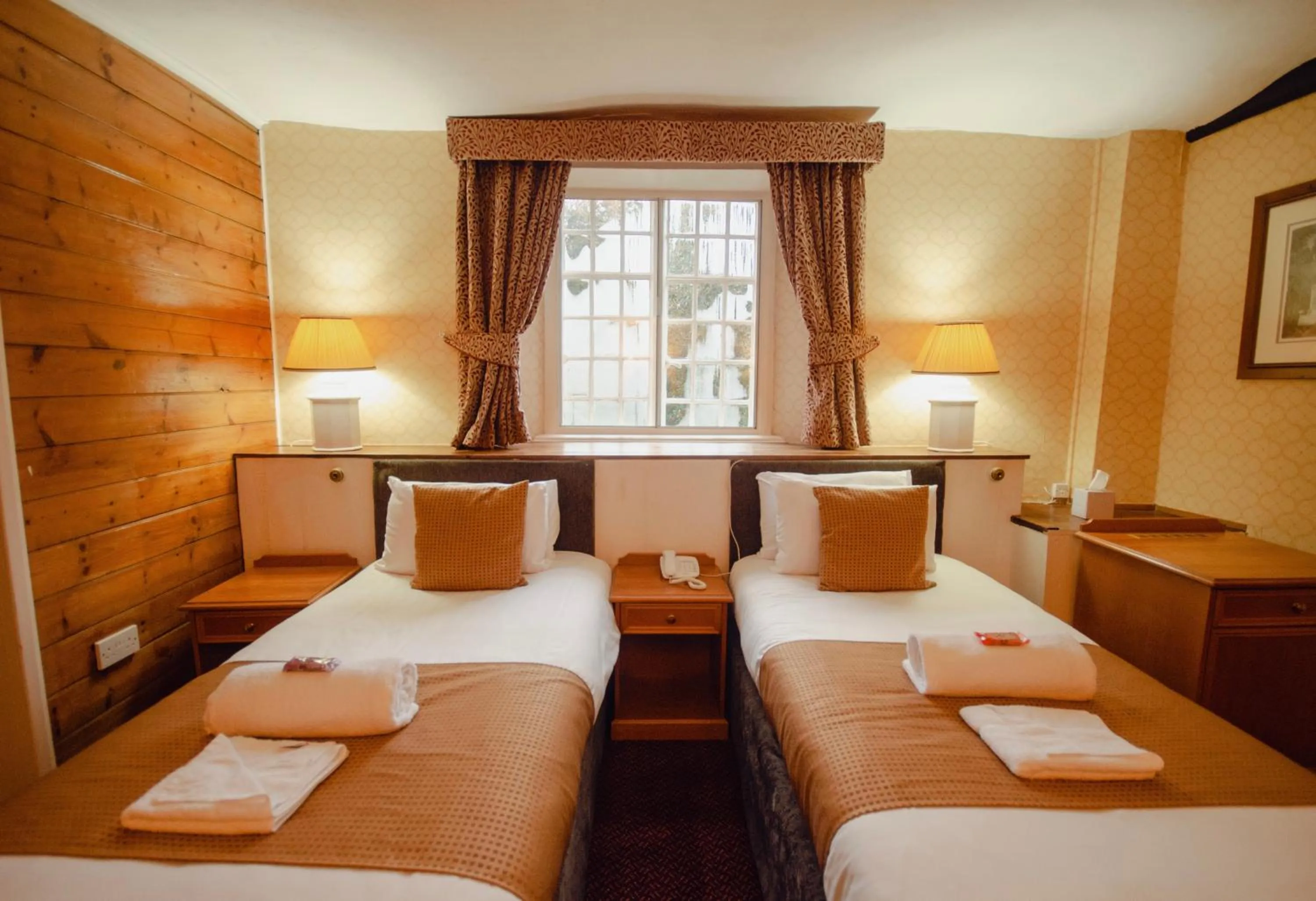 Bed in Howfield Manor Hotel