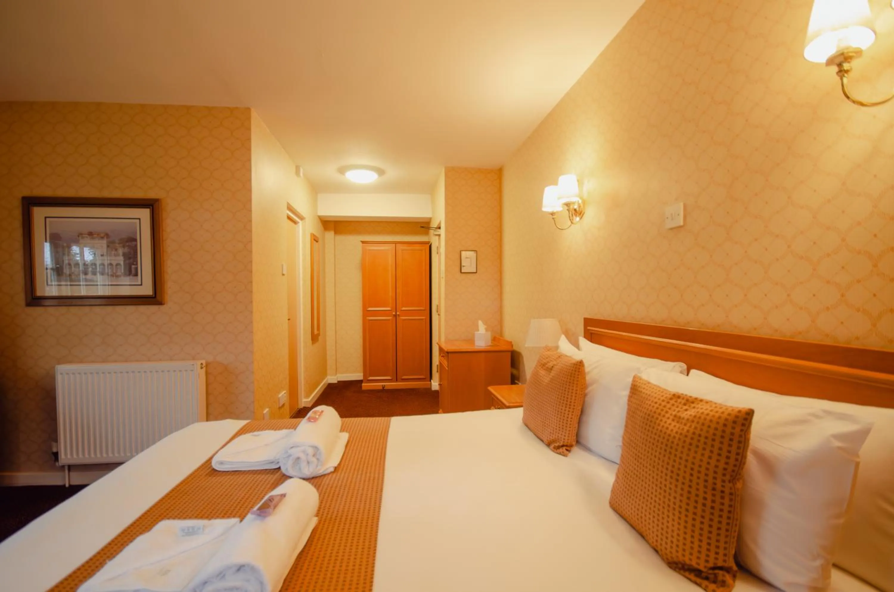 Bed in Howfield Manor Hotel