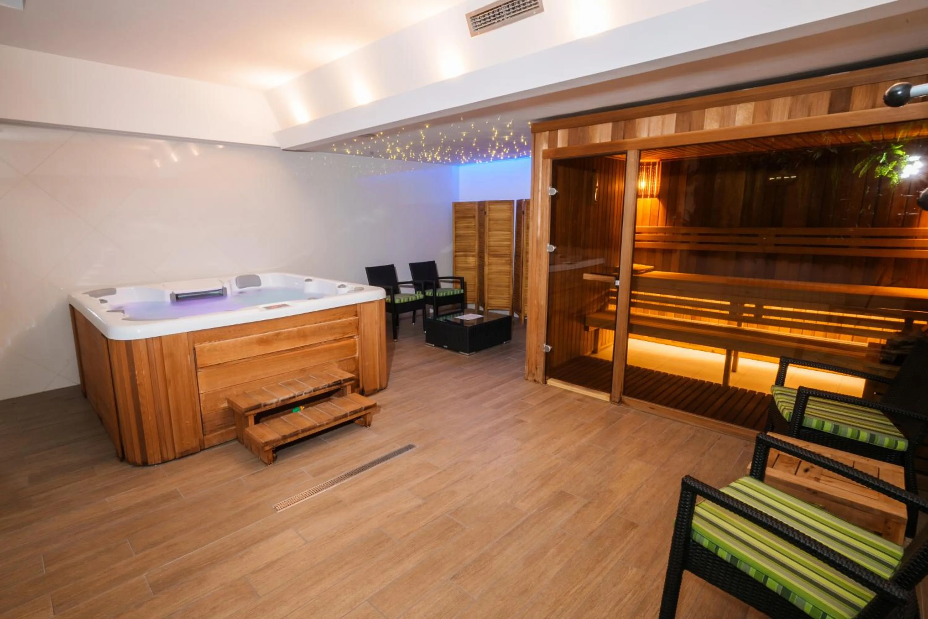 Sauna in Hotel Monogram Park