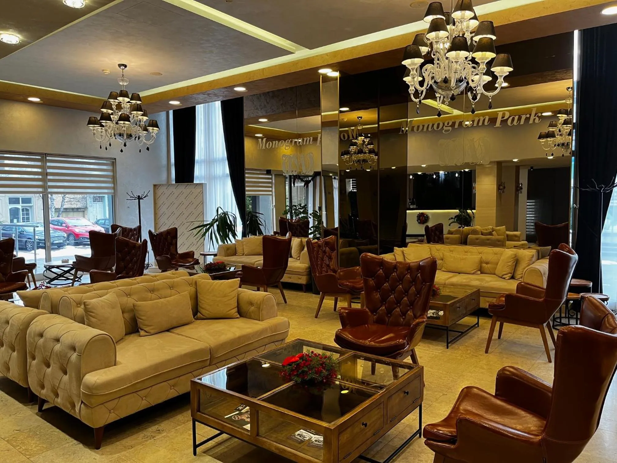 Lobby or reception in Hotel Monogram Park