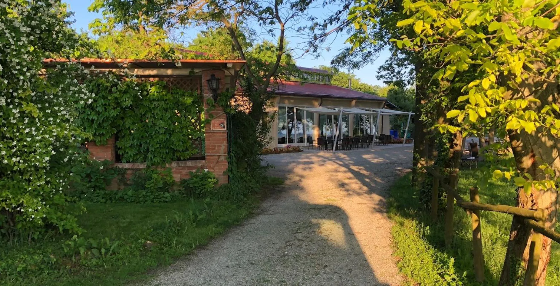 Patio in B&B La Quercia