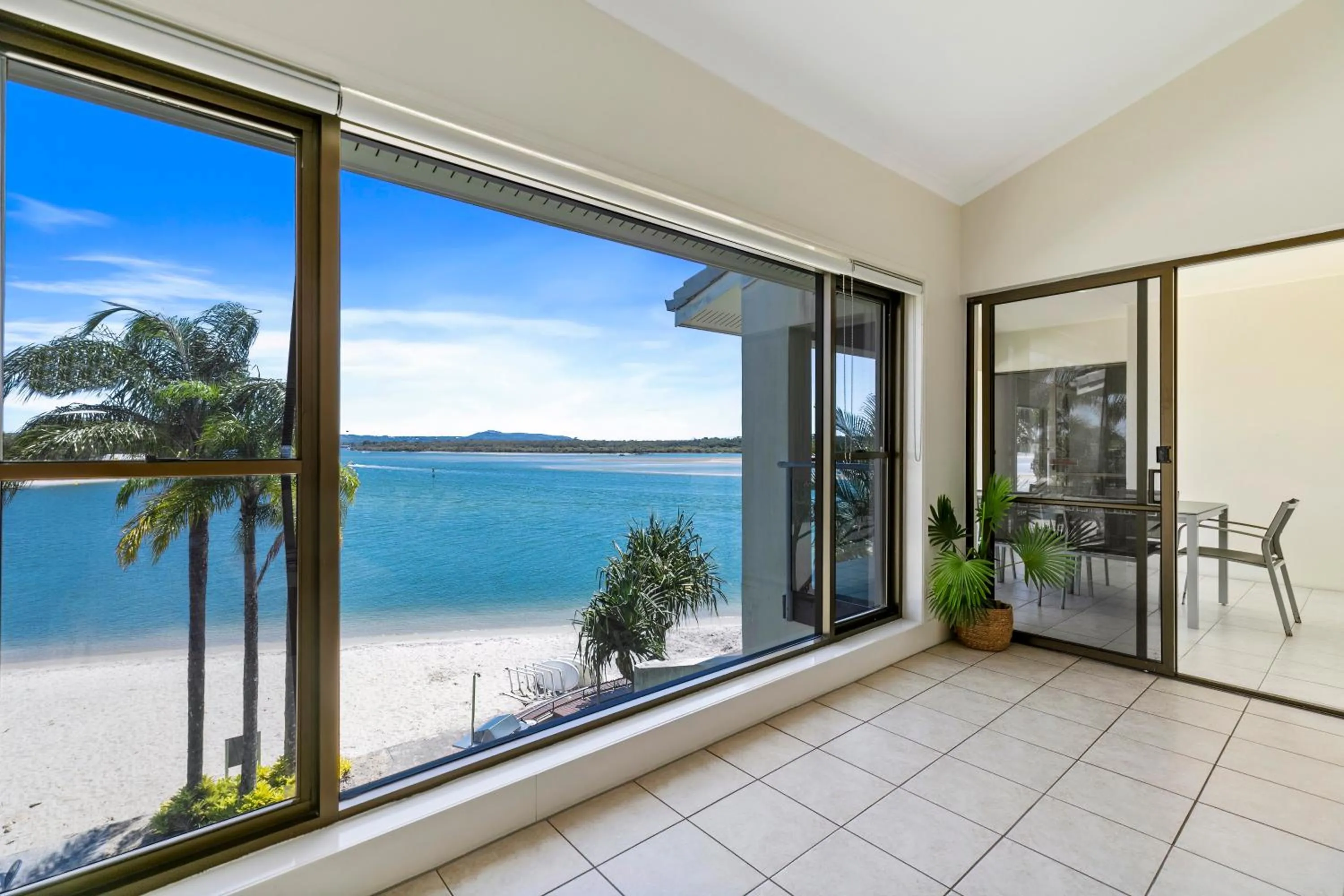 River view in Culgoa Point Beach Resort