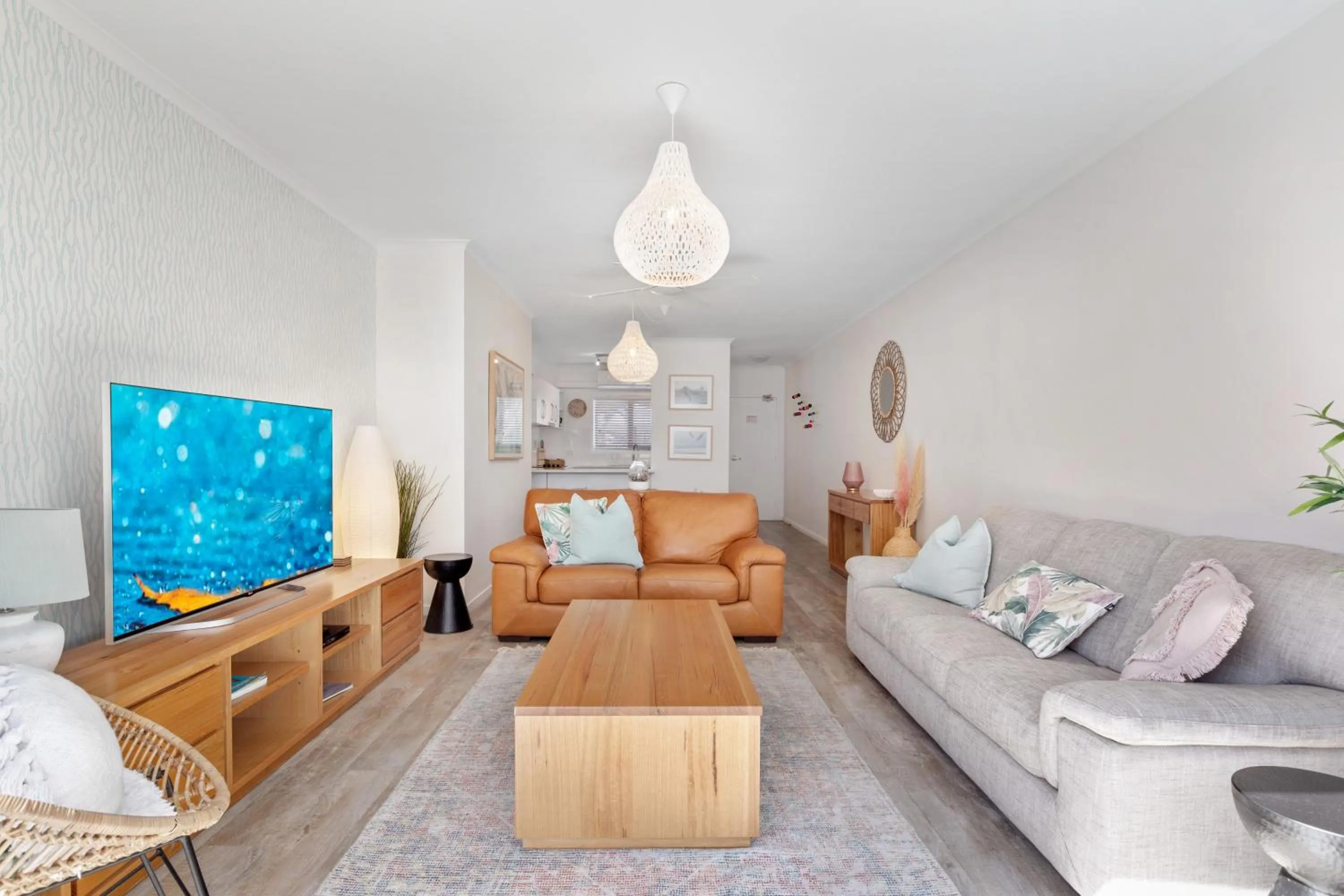 Living room in Culgoa Point Beach Resort