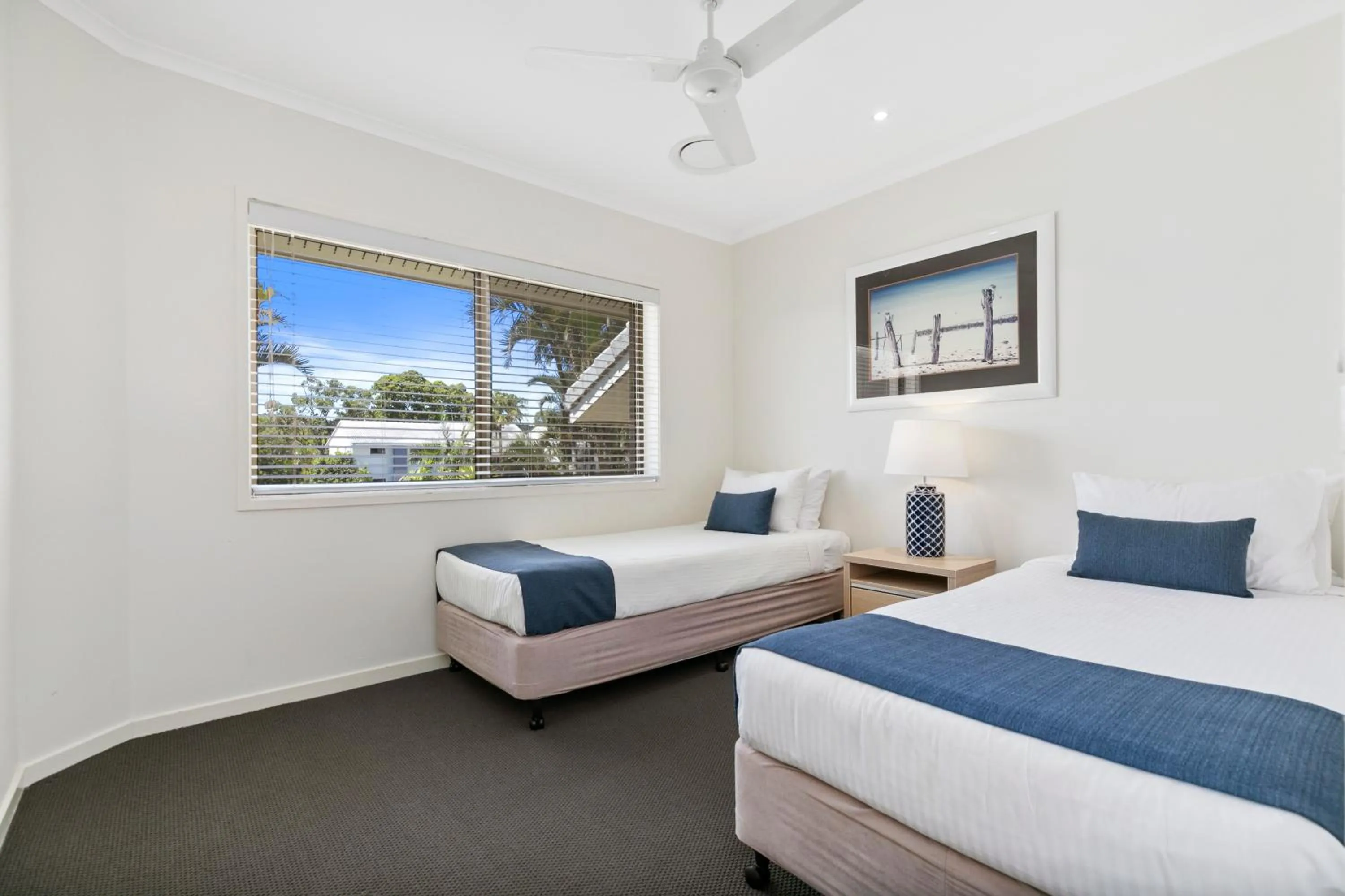 Bedroom, Bed in Culgoa Point Beach Resort