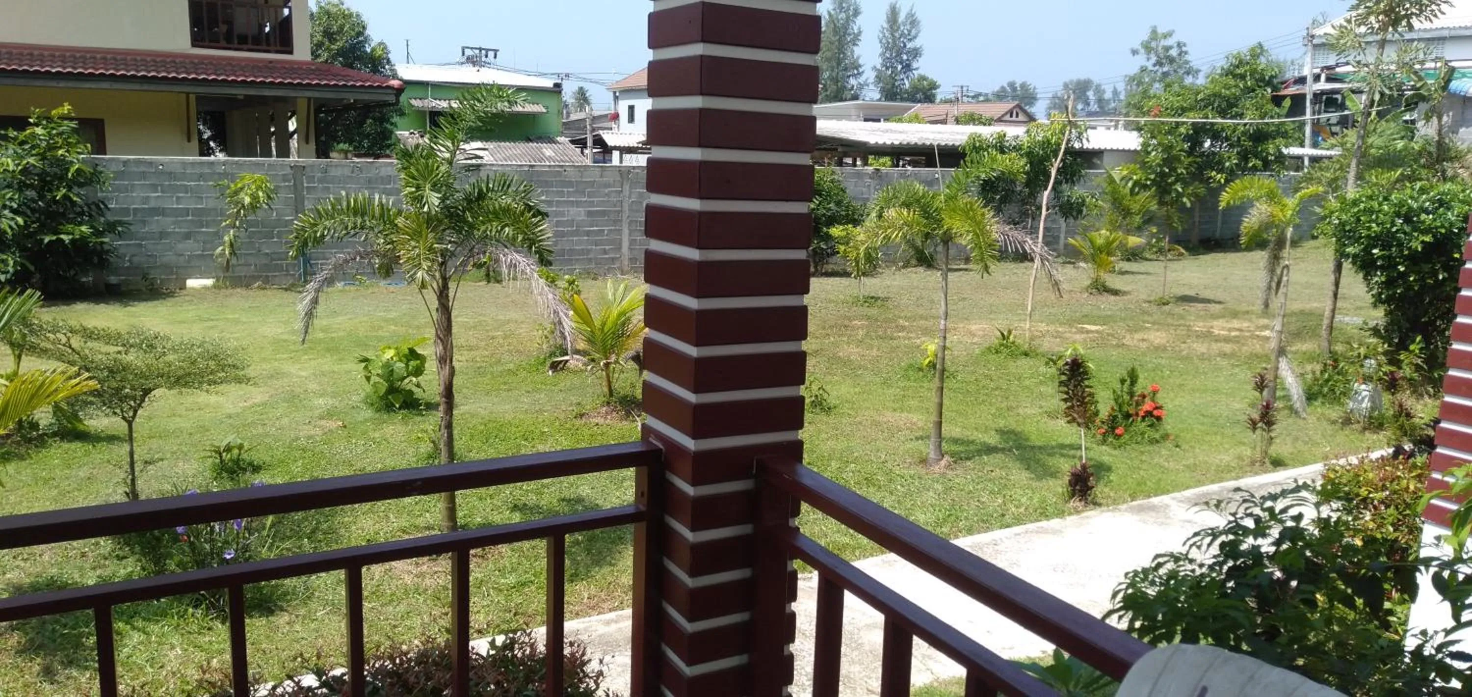 Garden view in Tara House