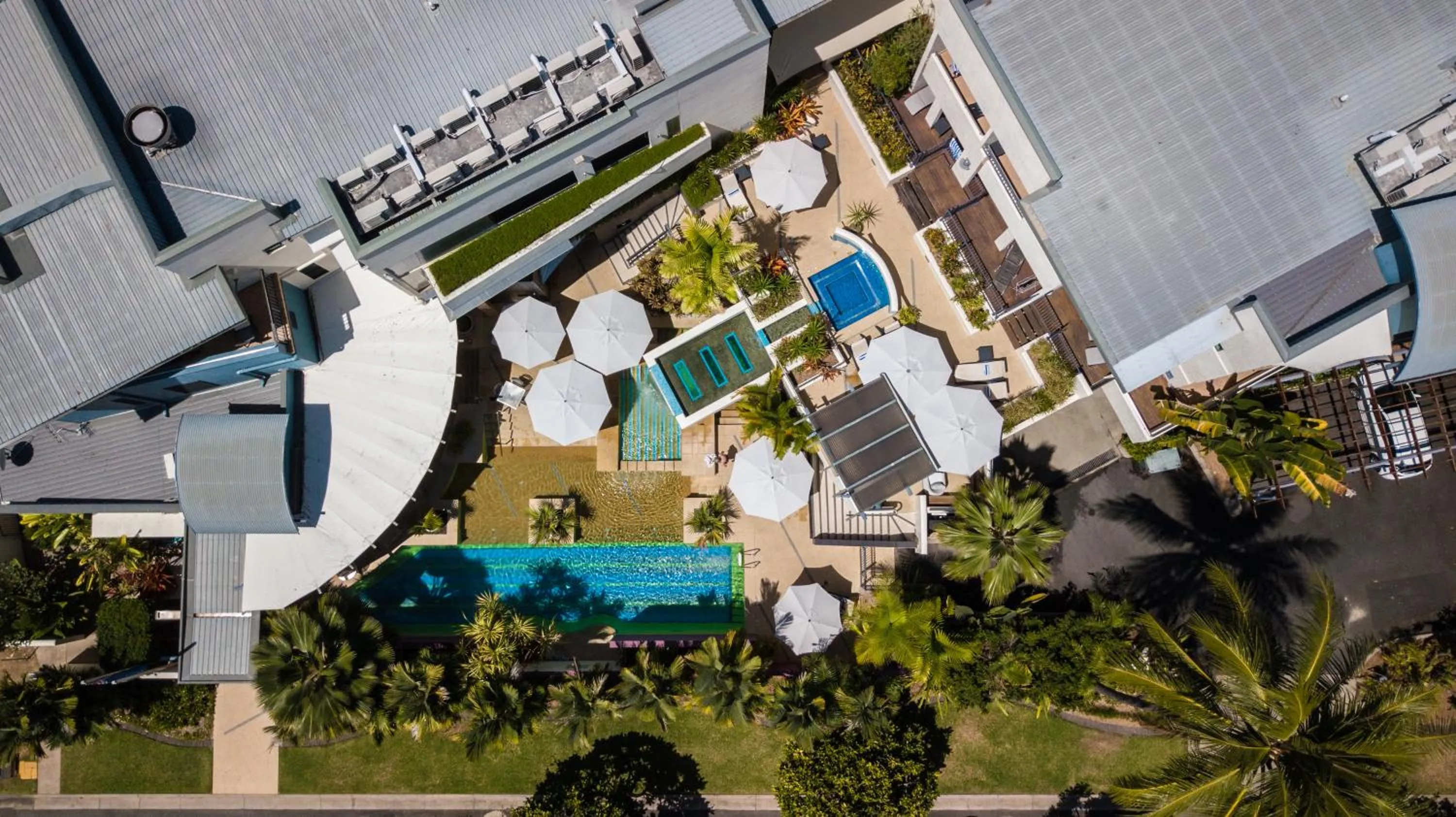 Bird's eye view in Port Douglas Peninsula Boutique Hotel - Adults Only Haven