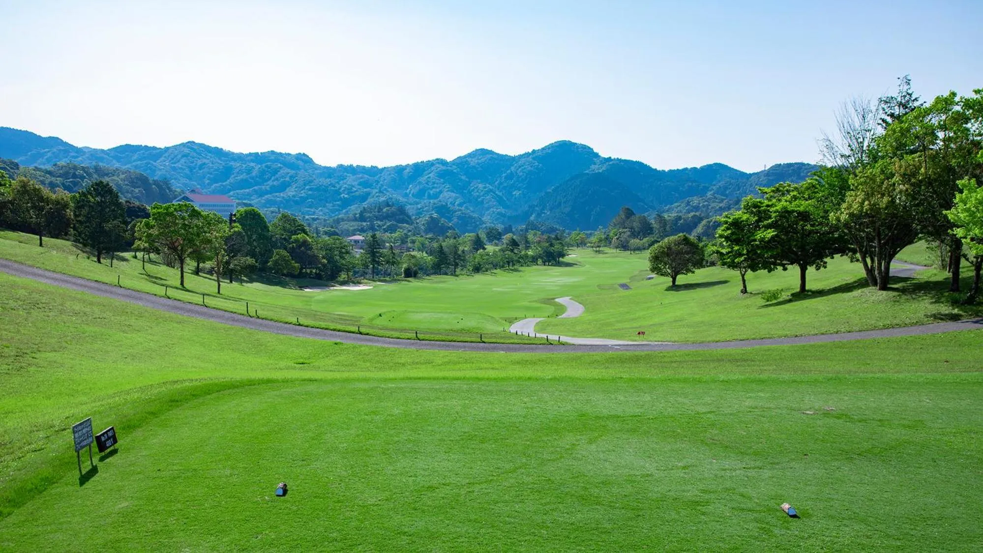Golfcourse in Kamogawa Country Hotel
