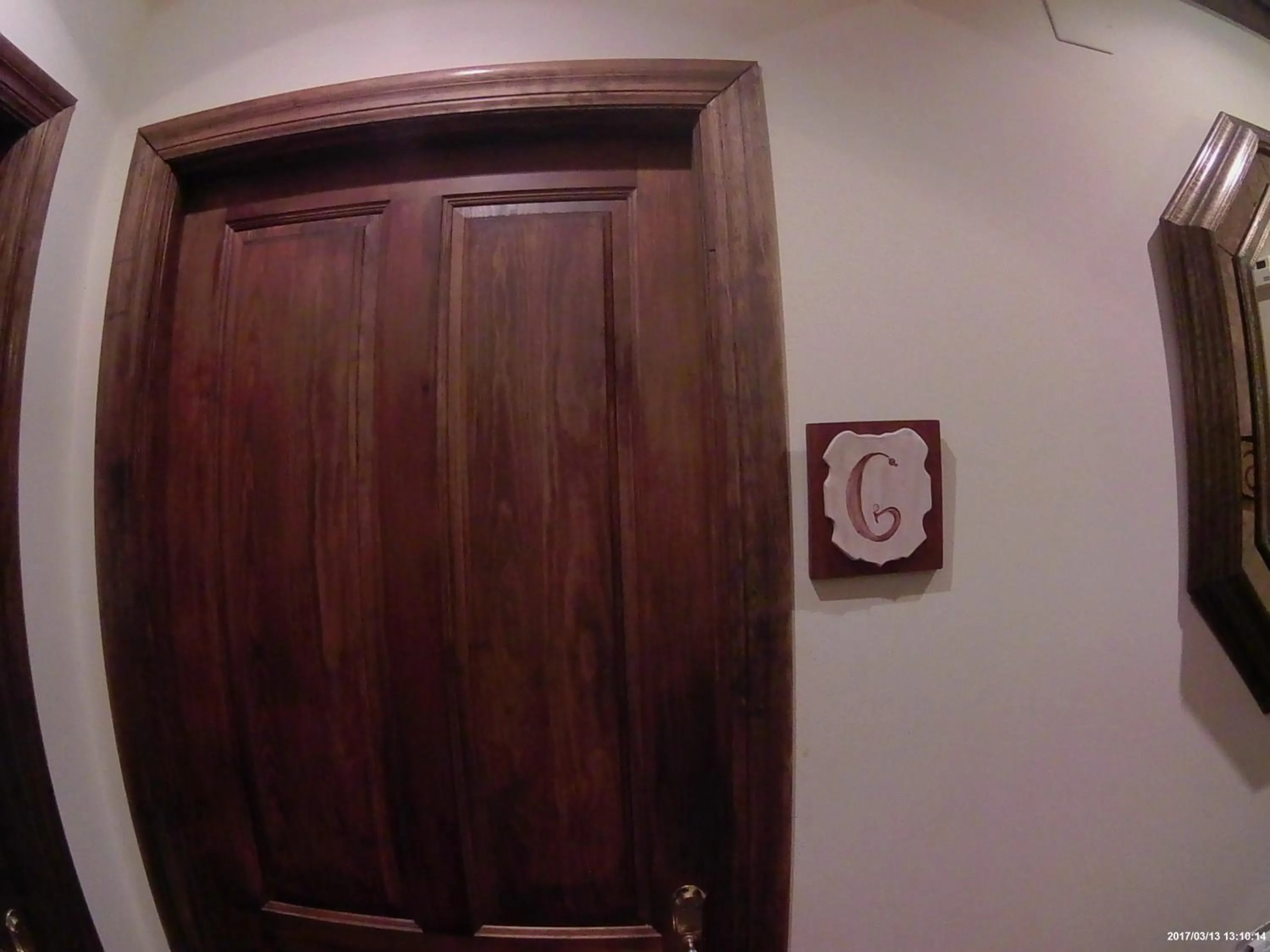 Decorative detail in Hotel Los Laureles