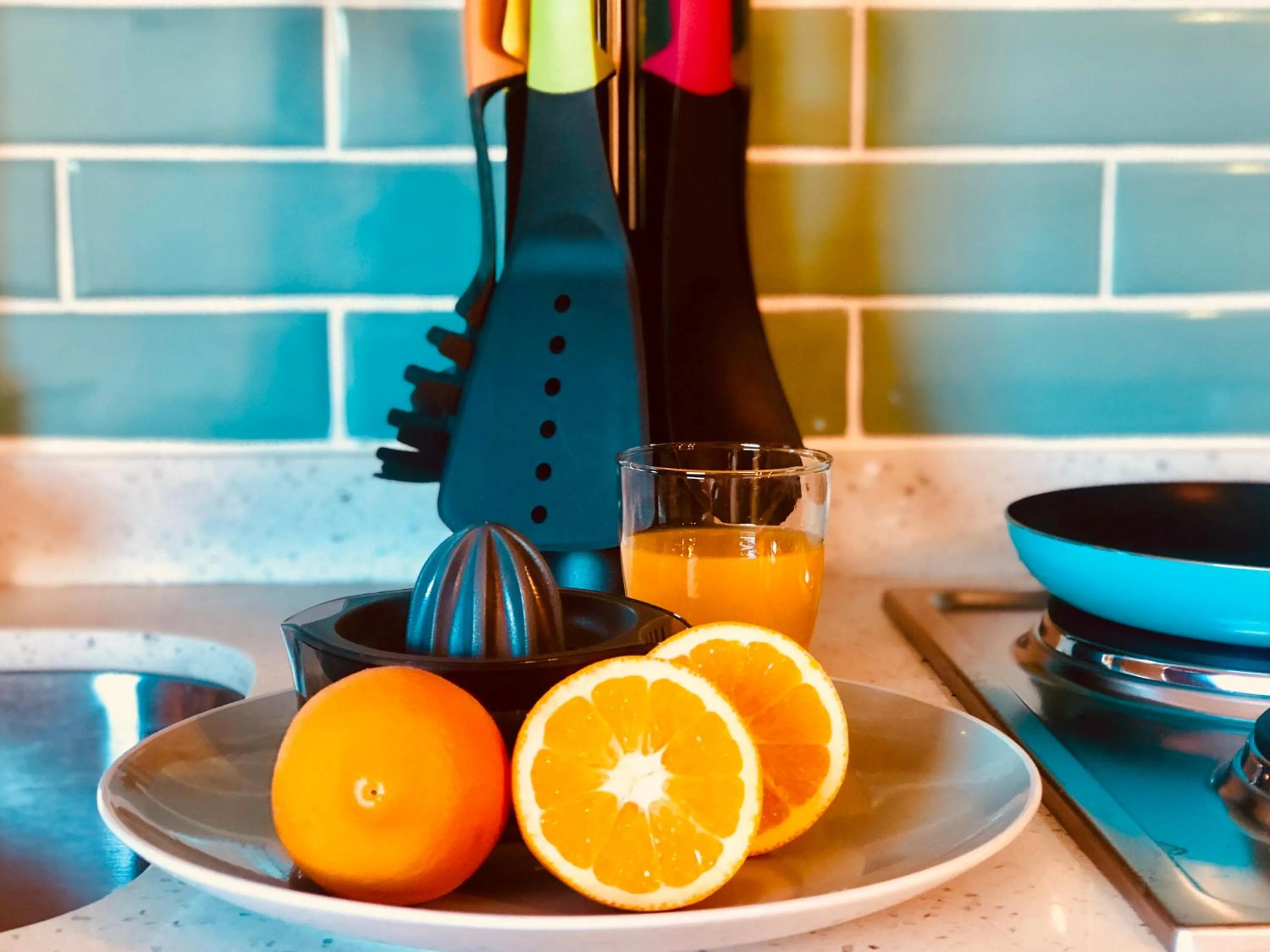 American breakfast in DT Loft