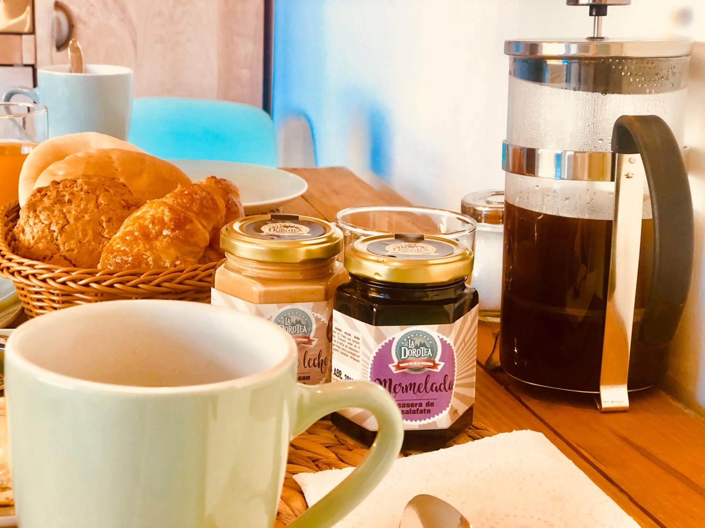 Continental breakfast in DT Loft