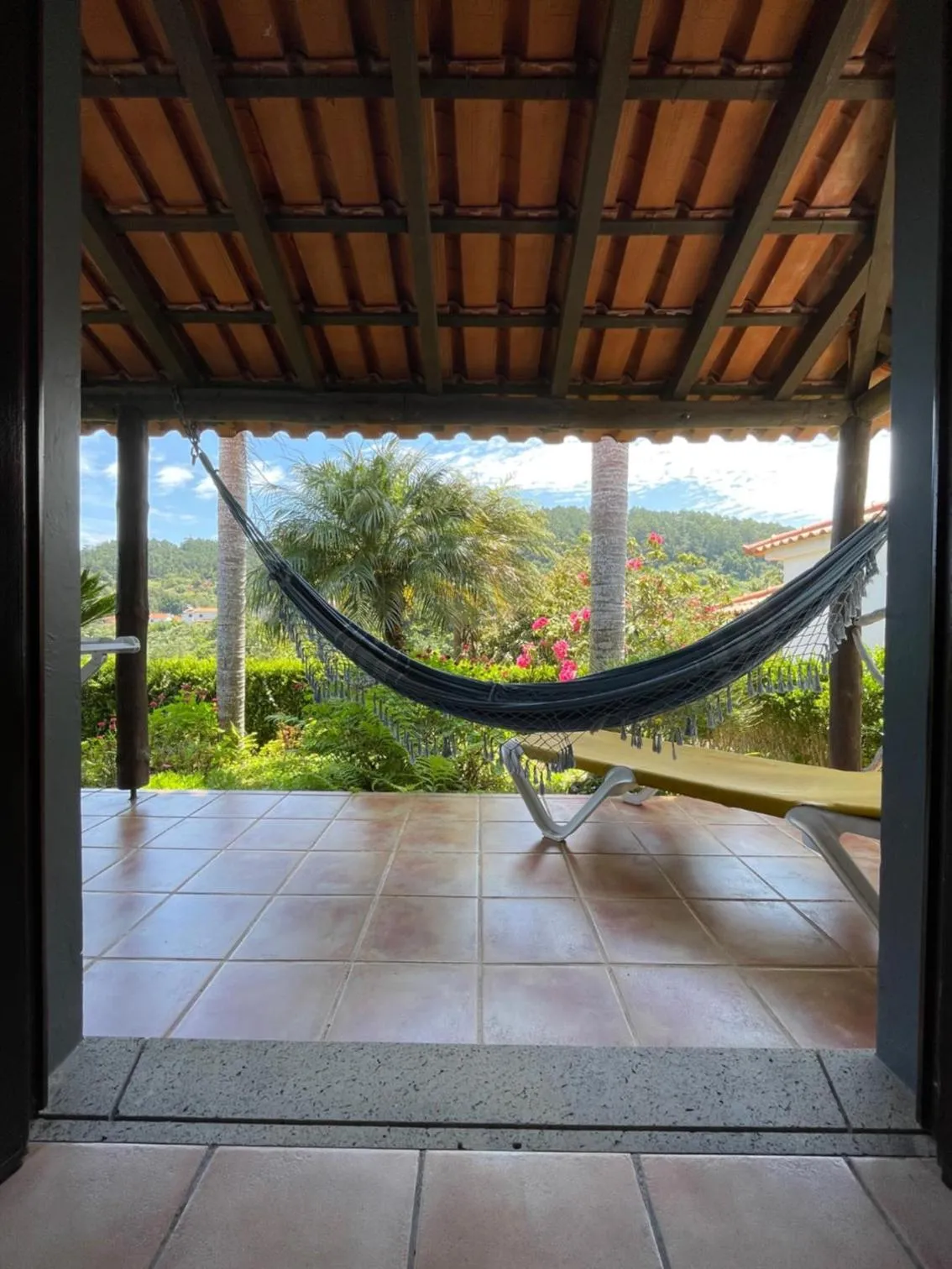 Garden view in Casas de Campo do Pomar B&B - Self Check-in