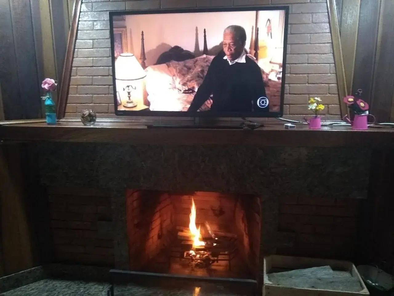 Casa anexa com lareira Casa anexa com lareira