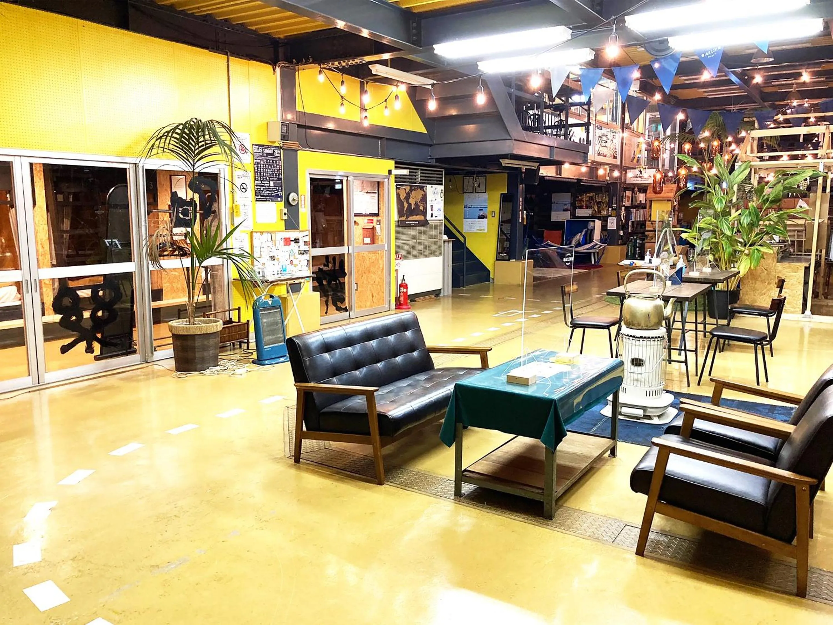 Lobby or reception in ADLIV/Factry Stay/工場に泊まれる