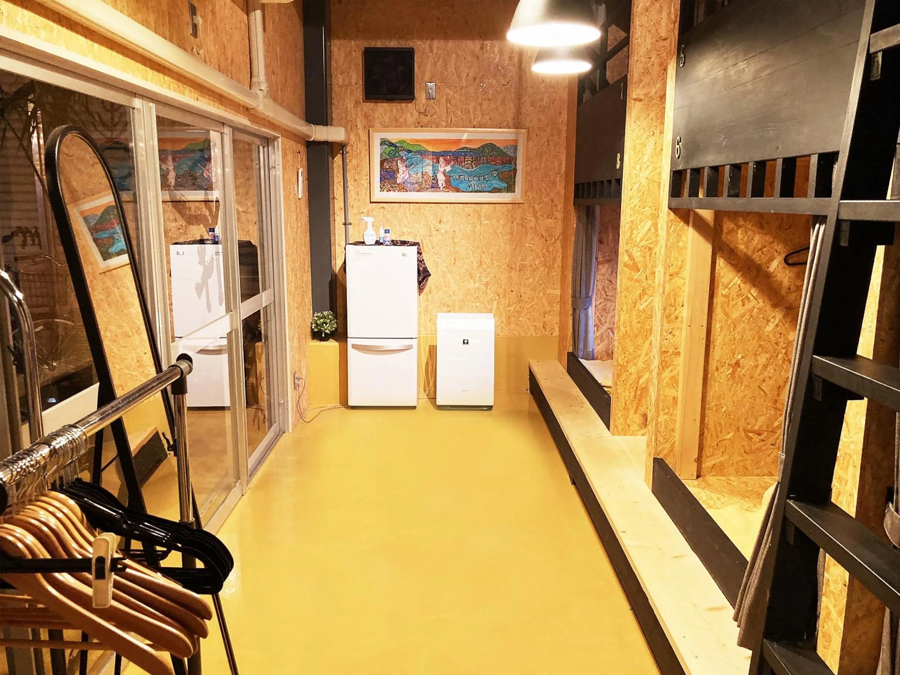 Bed in ADLIV/Factry Stay/工場に泊まれる