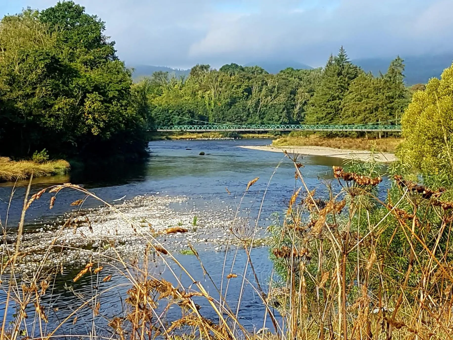 River view in Dryburgh Abbey Hotel
