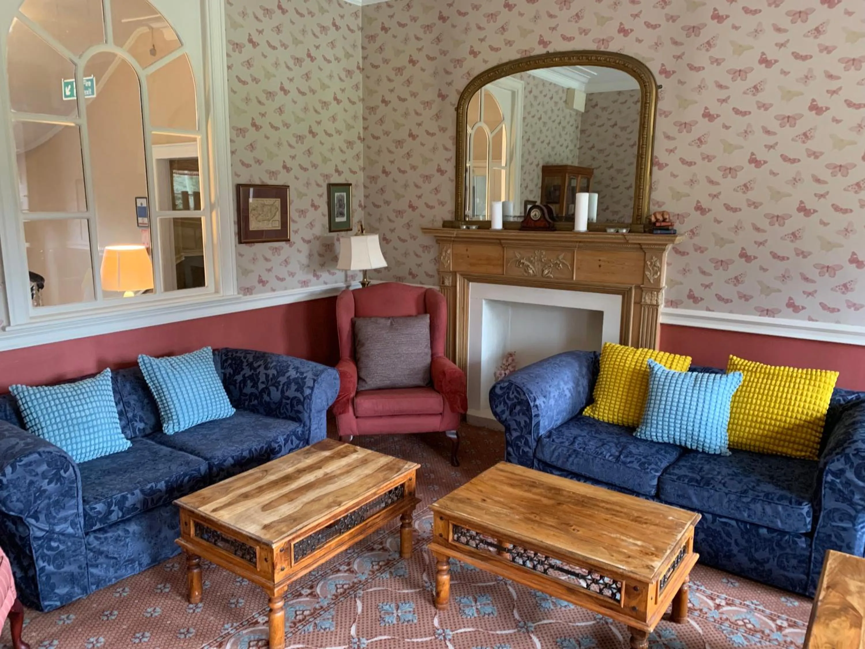 Seating area in Dryburgh Abbey Hotel