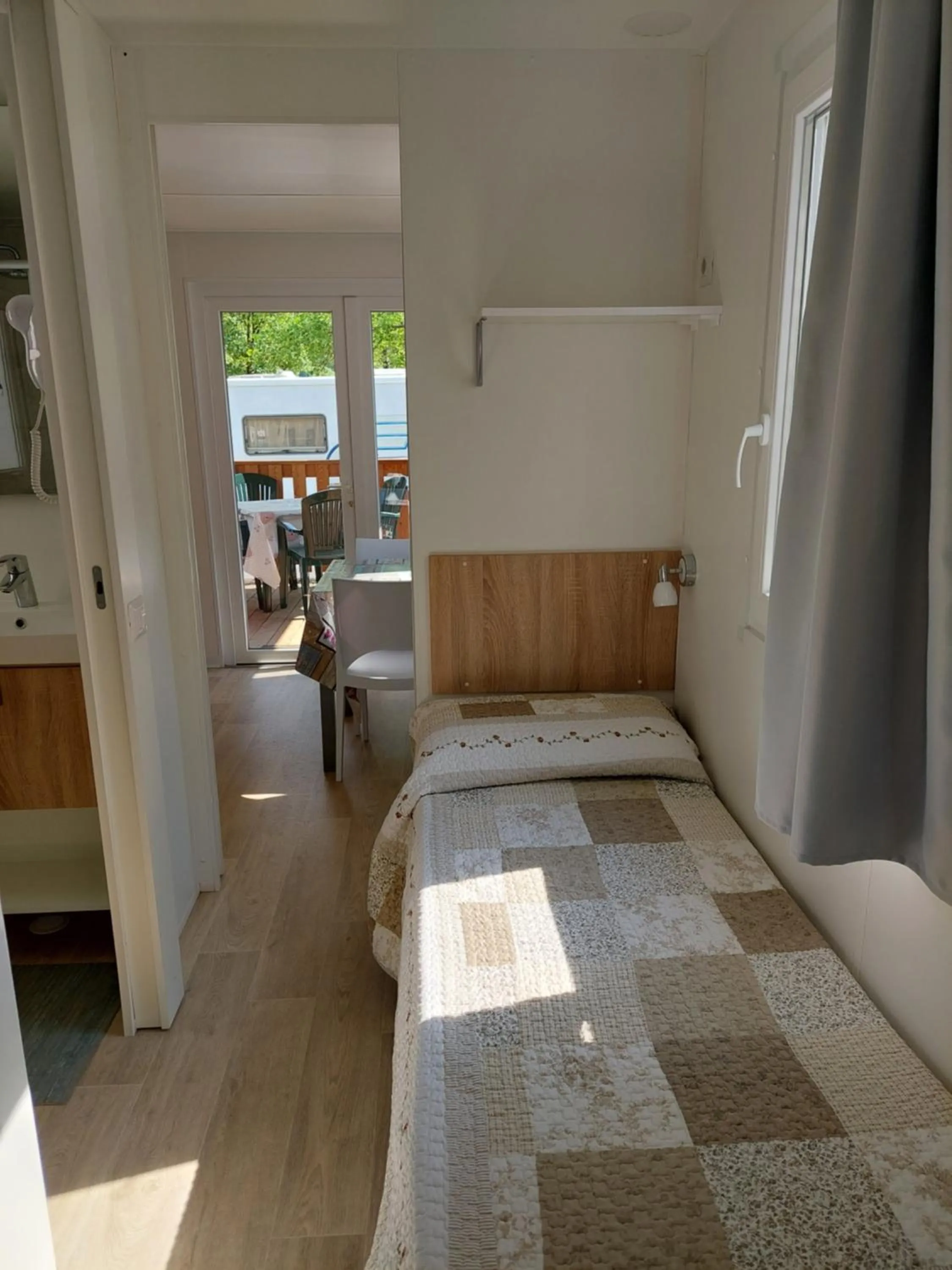 Bed in Camping Al Lago Ledro