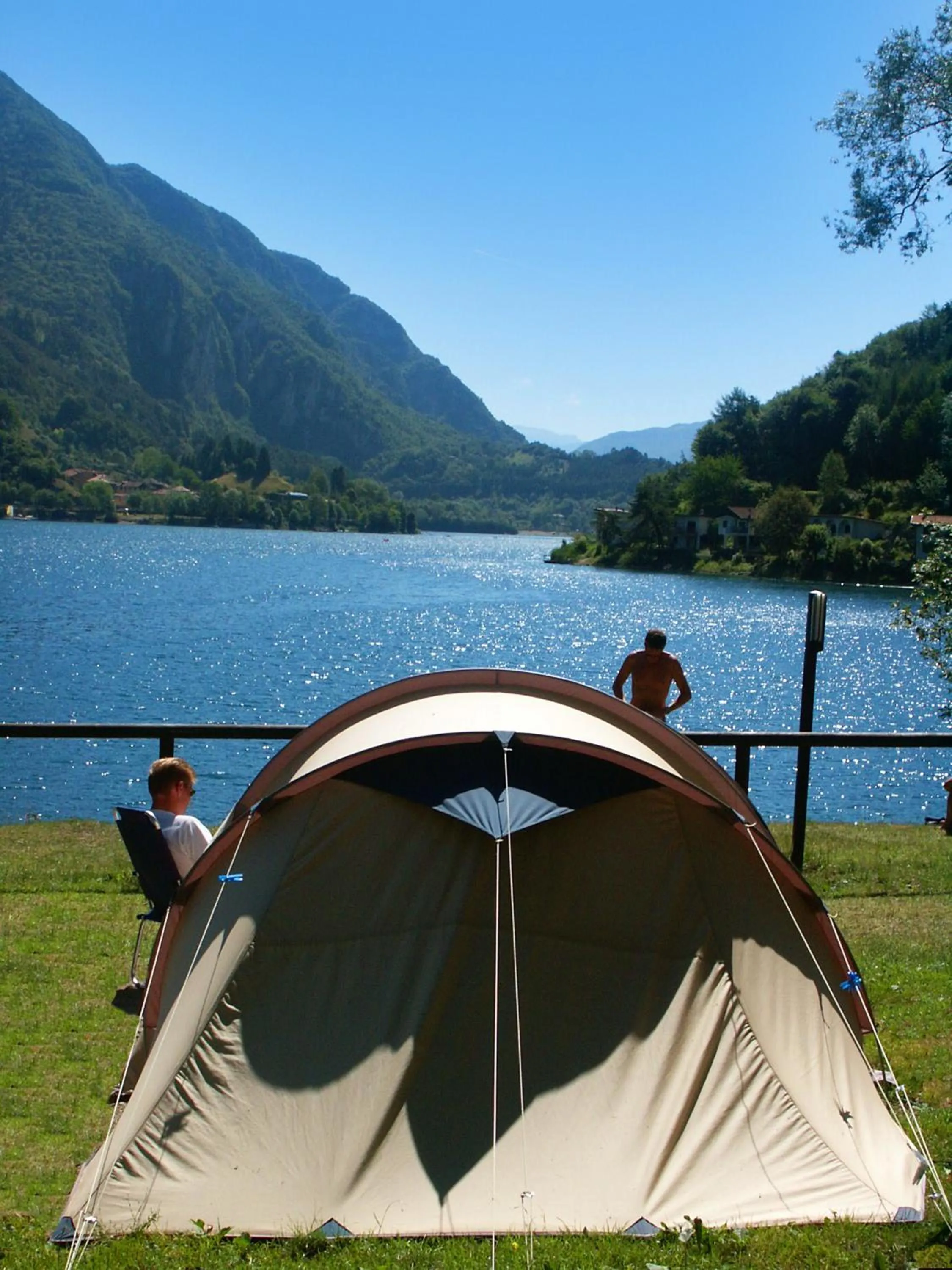 Beach in Camping Al Lago Ledro