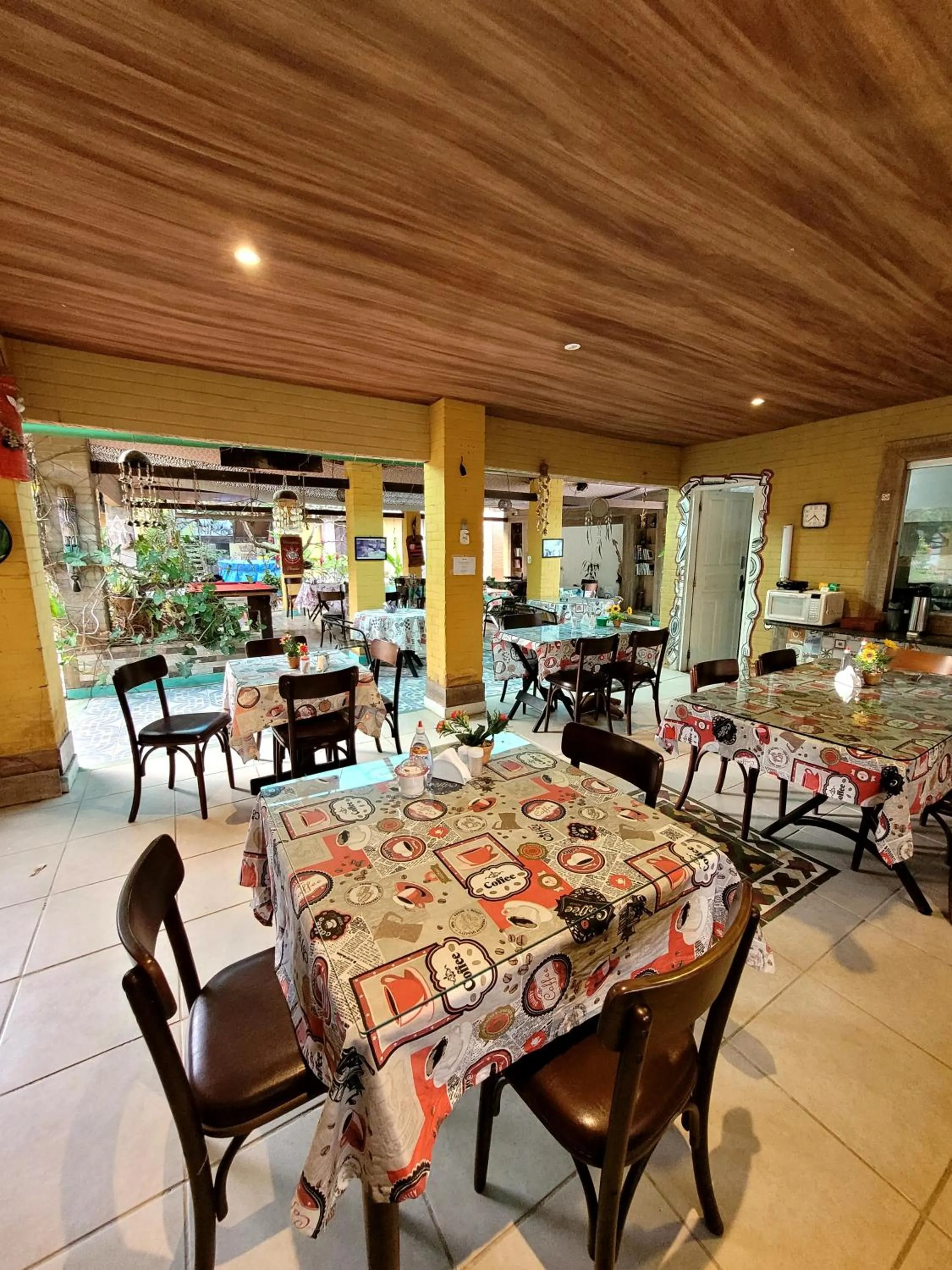 Dining area in Pousada Porto dos Corais