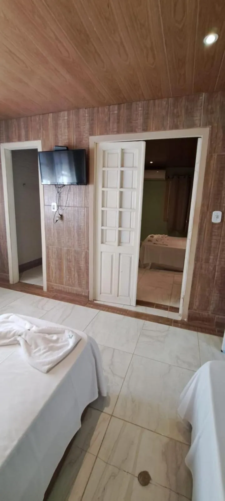 TV and multimedia, Bed in Pousada Porto dos Corais