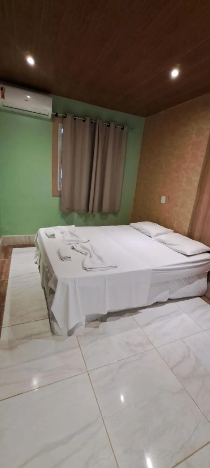 Bed in Pousada Porto dos Corais