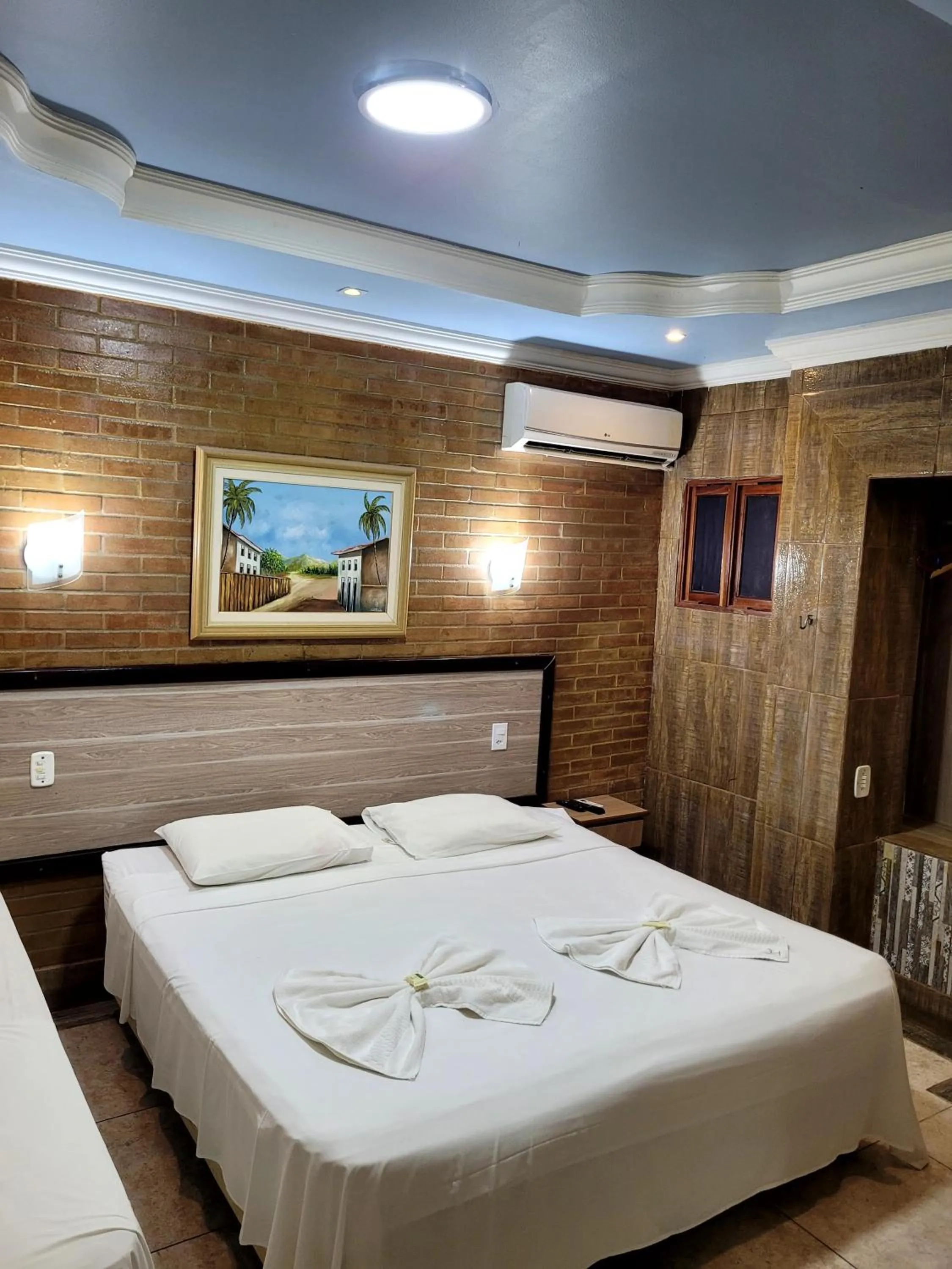 Bed in Pousada Porto dos Corais