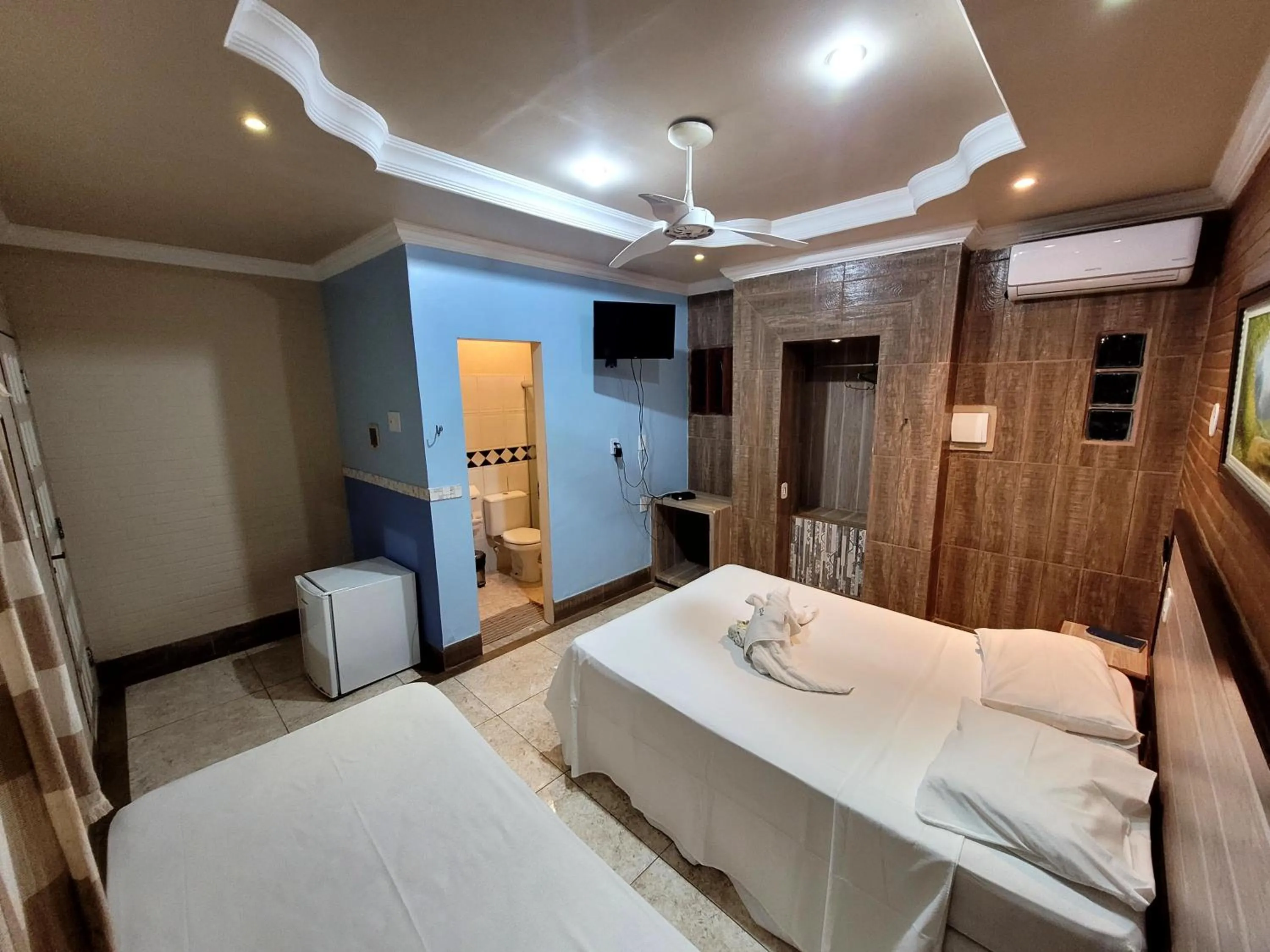 Bed in Pousada Porto dos Corais