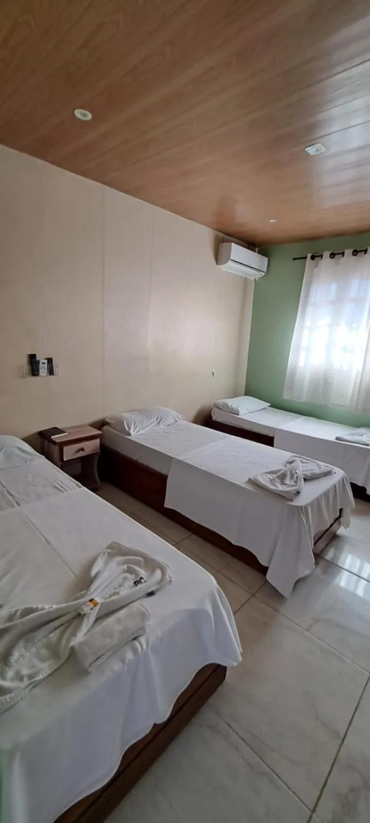 Bed in Pousada Porto dos Corais